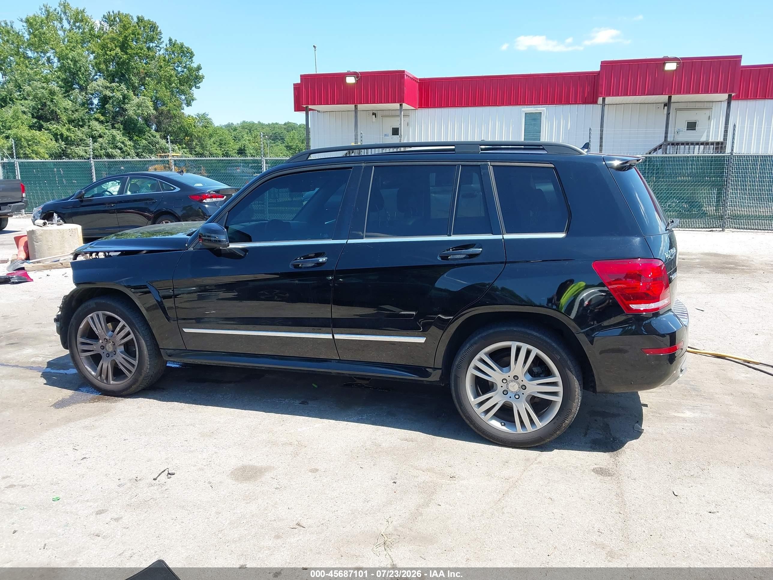 2014 Mercedes-benz Glk 250 Bluetec 4matic Black vin: WDCGG0EB6EG321201