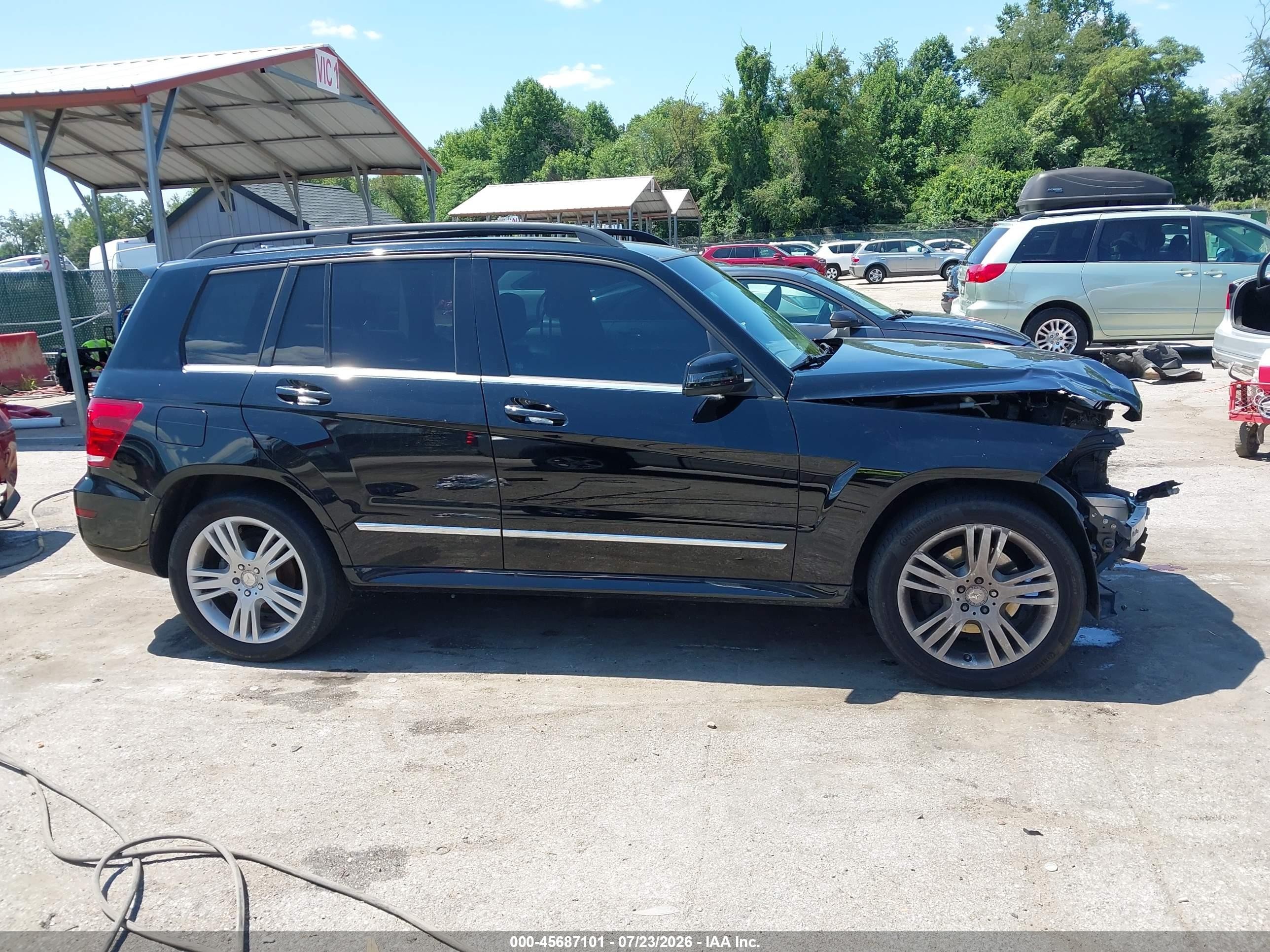 2014 Mercedes-benz Glk 250 Bluetec 4matic Black vin: WDCGG0EB6EG321201