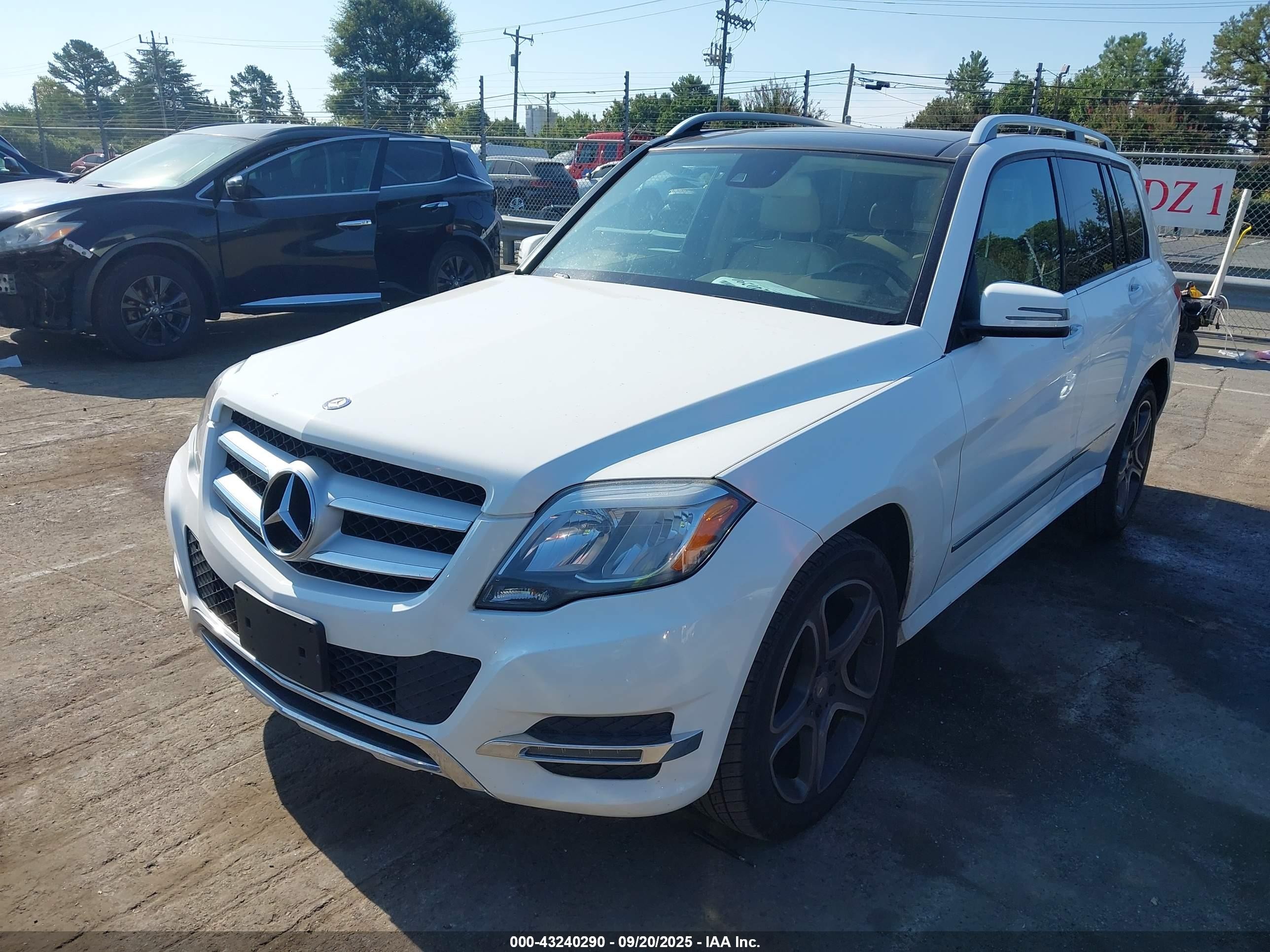 2015 Mercedes-benz Glk 250 Bluetec 4matic Белый vin: WDCGG0EB6FG428654