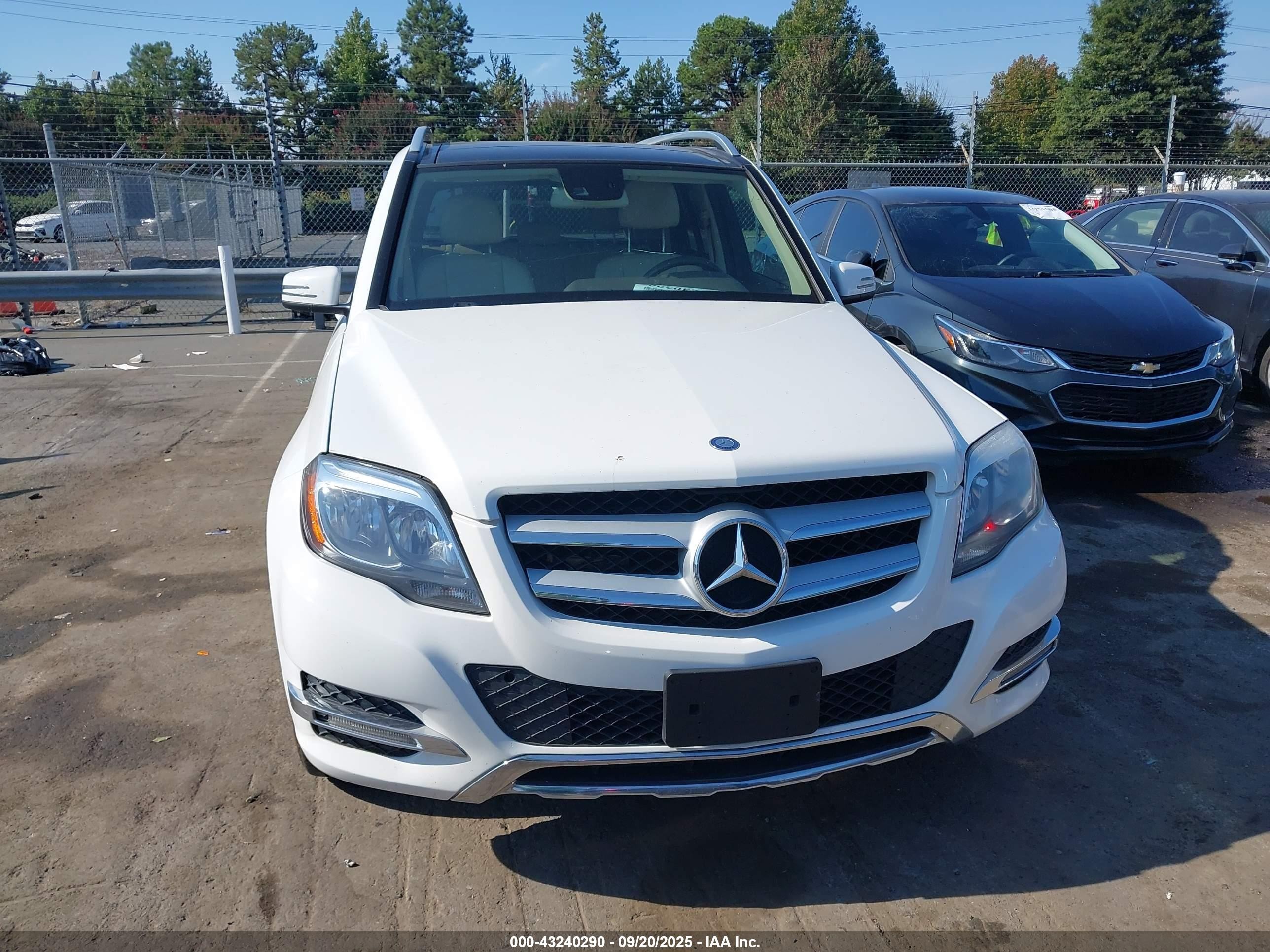 2015 Mercedes-benz Glk 250 Bluetec 4matic Белый vin: WDCGG0EB6FG428654