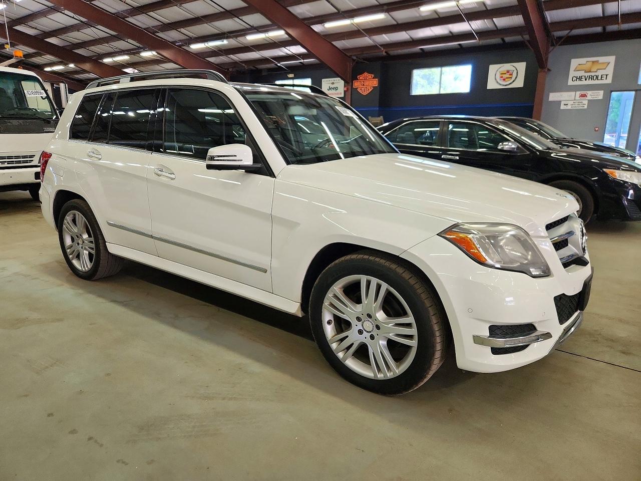 2014 Mercedes-benz Glk 250 Bluetec White vin: WDCGG0EB7EG202914