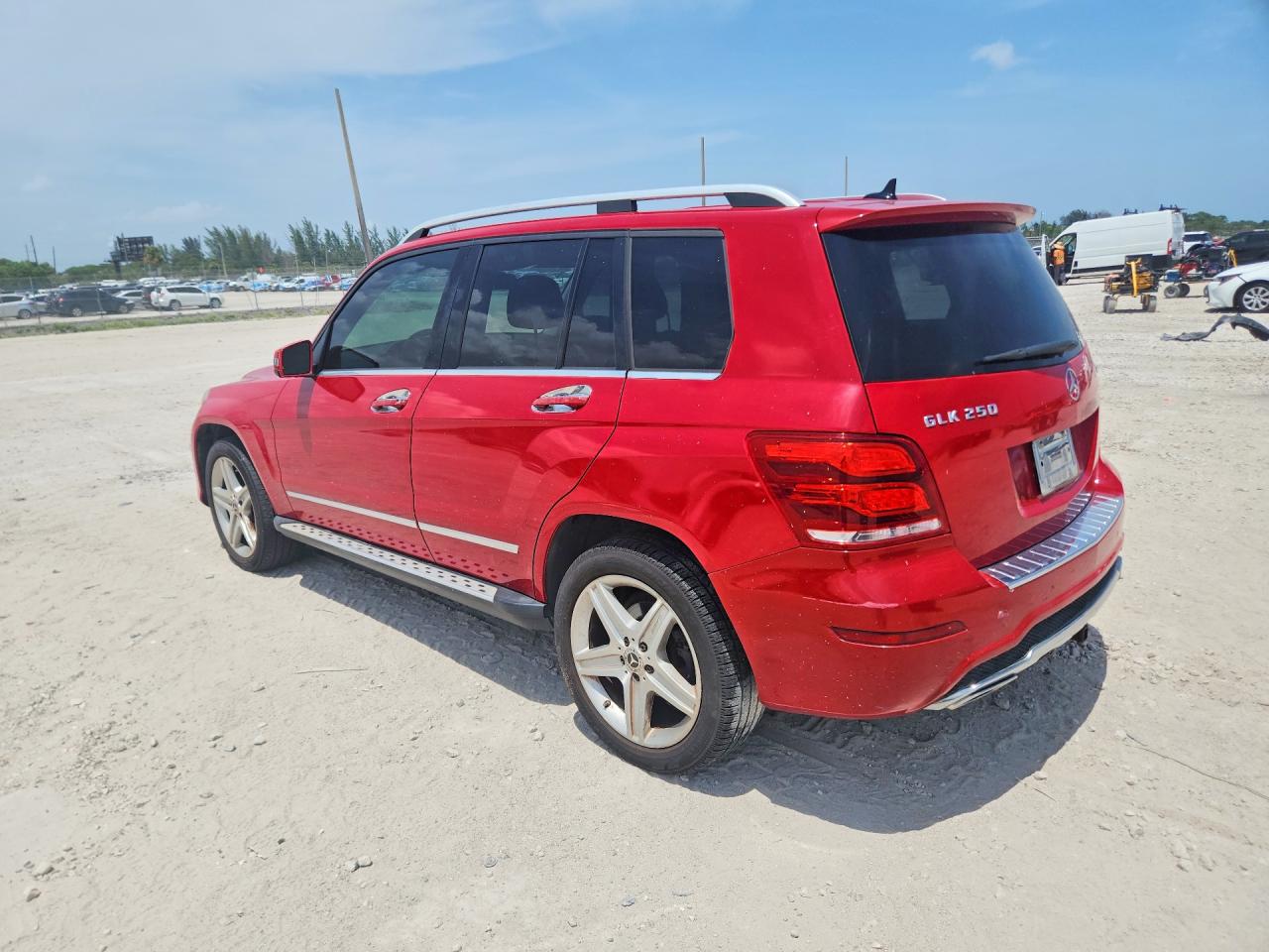 2014 Mercedes-benz Glk 250 Bluetec Red vin: WDCGG0EB7EG277192