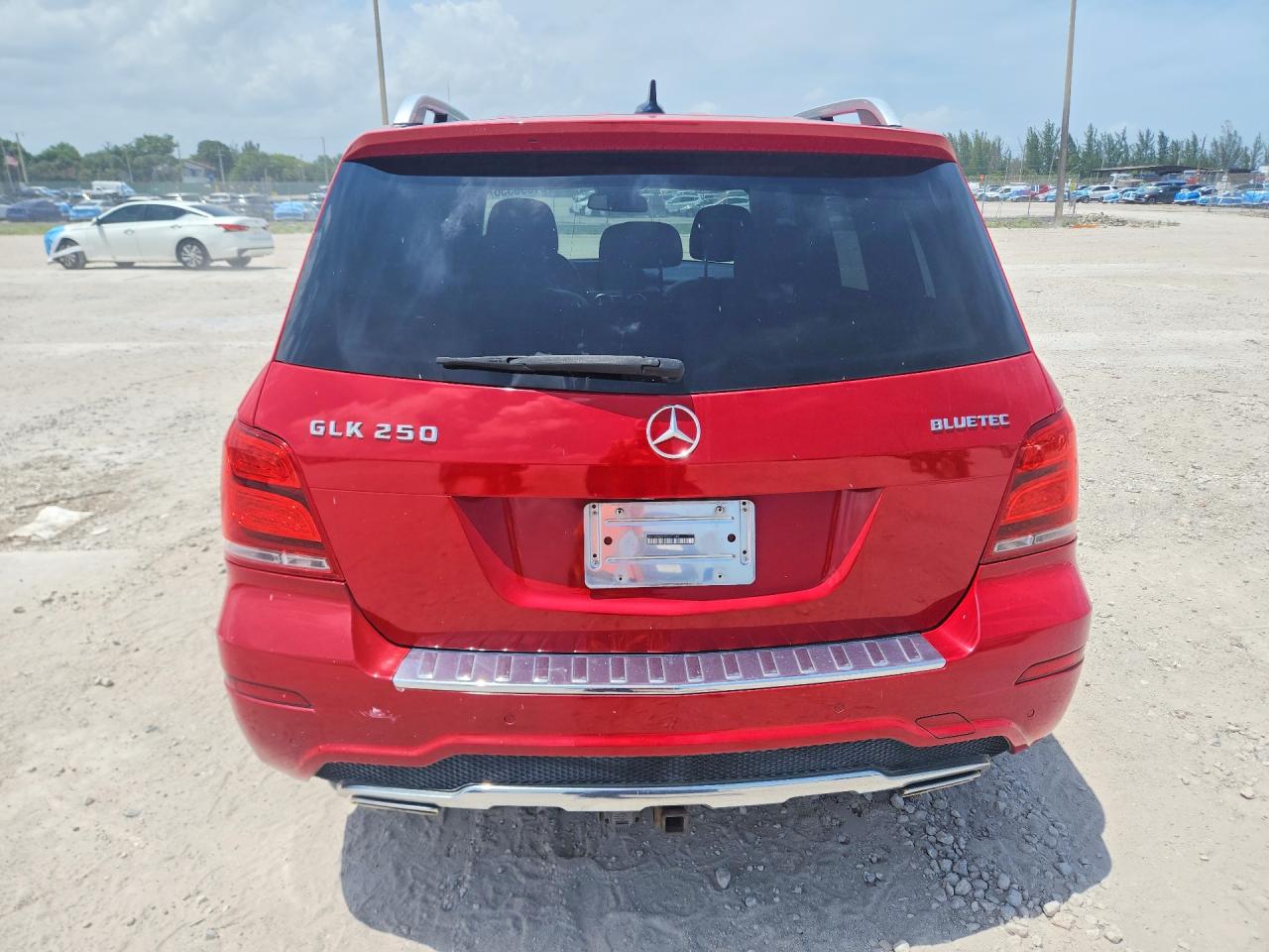 2014 Mercedes-benz Glk 250 Bluetec Red vin: WDCGG0EB7EG277192