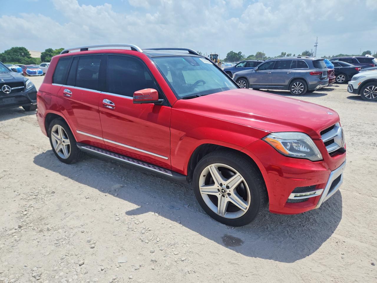 2014 Mercedes-benz Glk 250 Bluetec Red vin: WDCGG0EB7EG277192