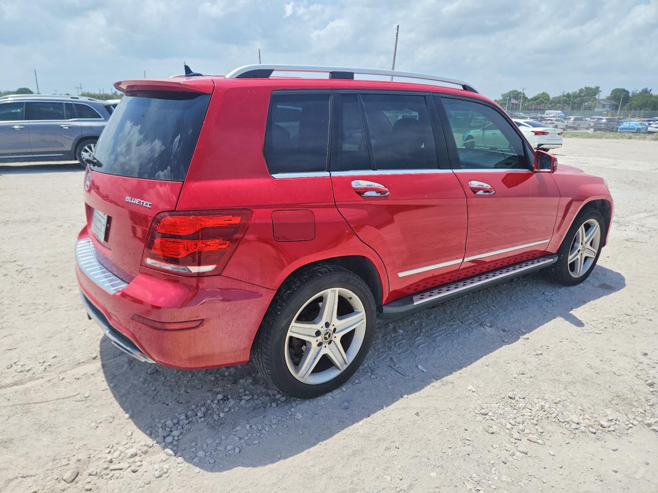 2014 Mercedes-benz Glk 250 Bluetec Red vin: WDCGG0EB7EG277192