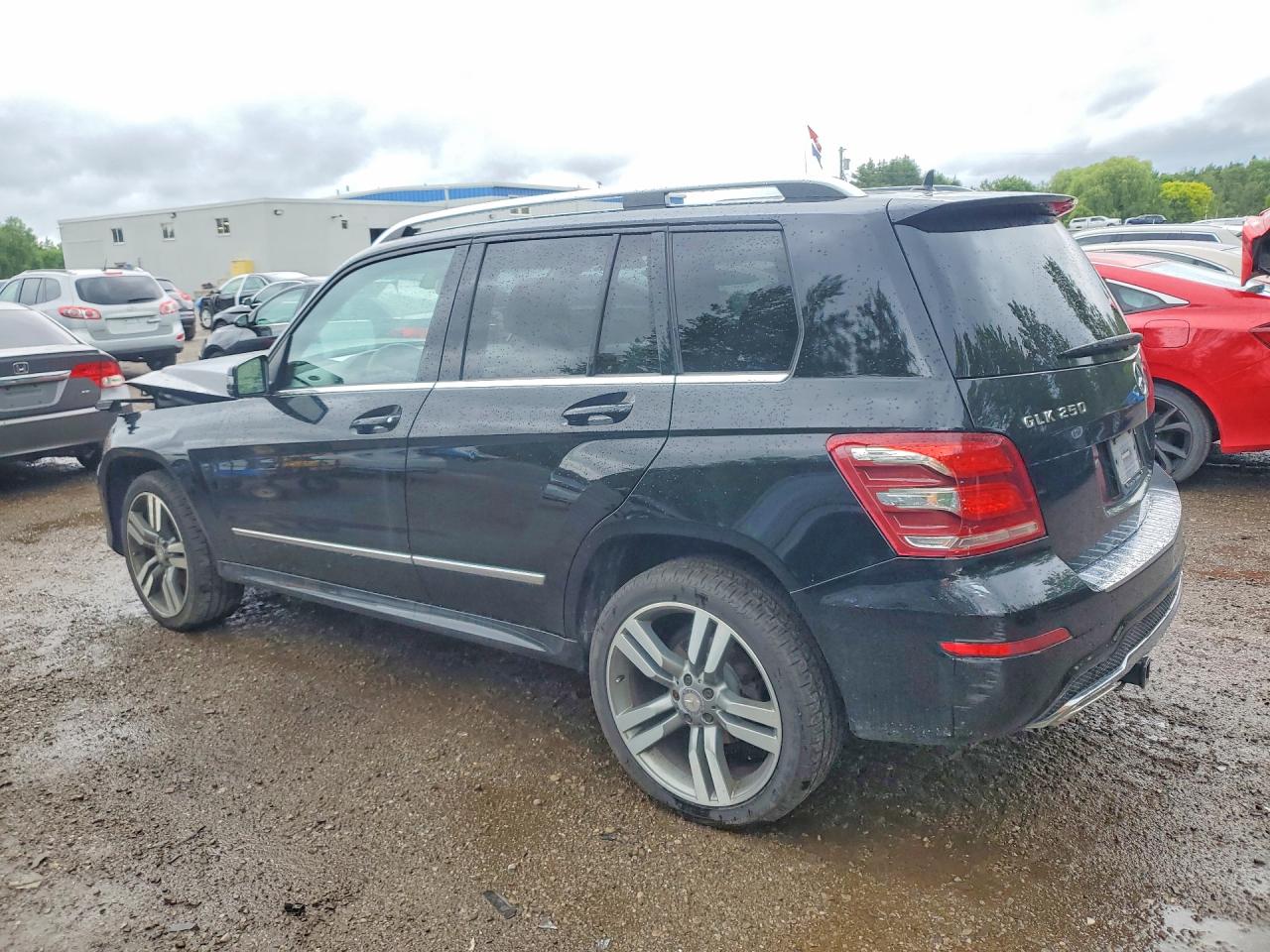 2015 Mercedes-benz Glk 250 Bluetec Black vin: WDCGG0EB7FG356377