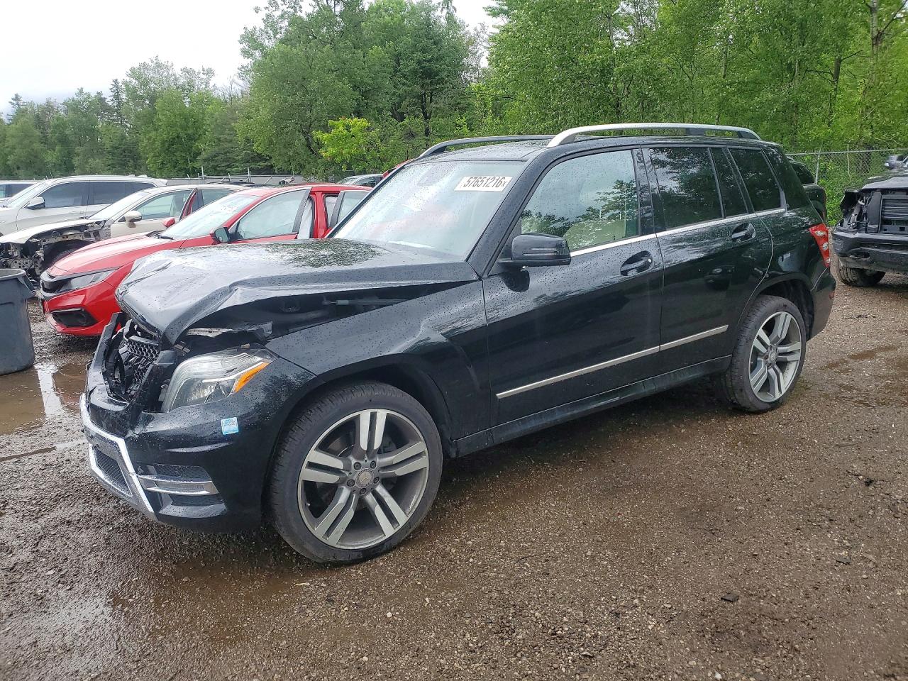 2015 Mercedes-benz Glk 250 Bluetec Black vin: WDCGG0EB7FG356377
