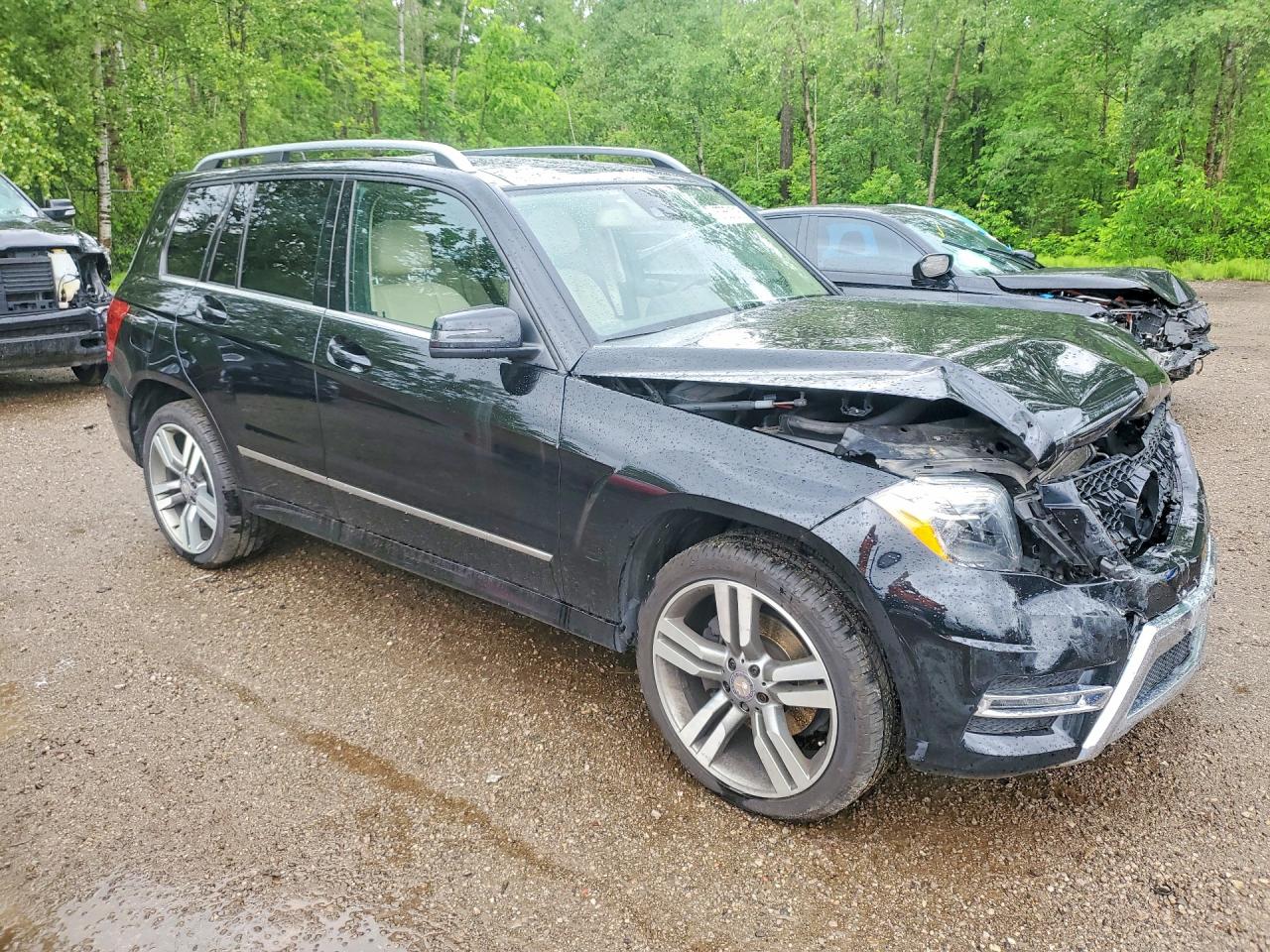 2015 Mercedes-benz Glk 250 Bluetec Black vin: WDCGG0EB7FG356377
