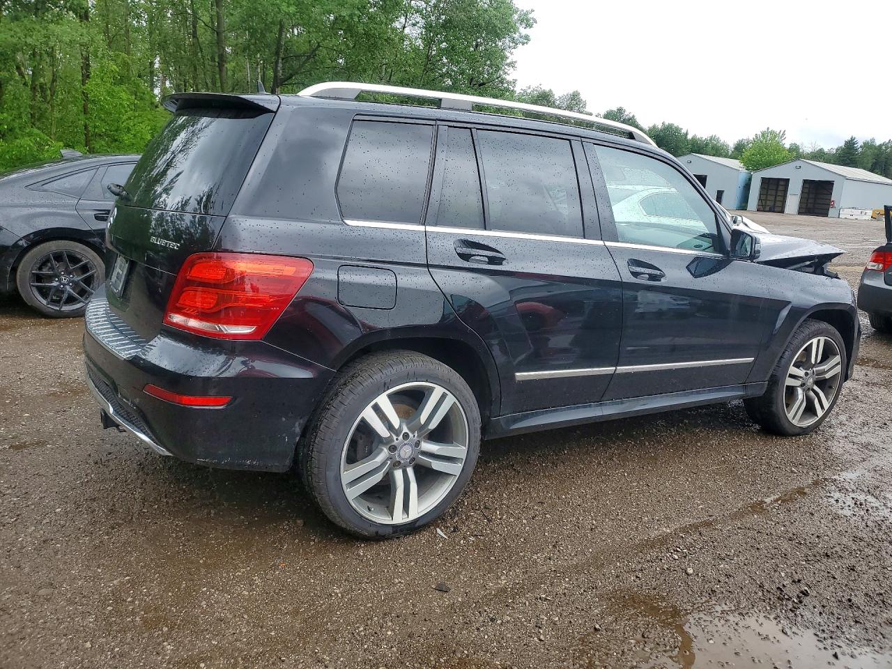 2015 Mercedes-benz Glk 250 Bluetec Black vin: WDCGG0EB7FG356377