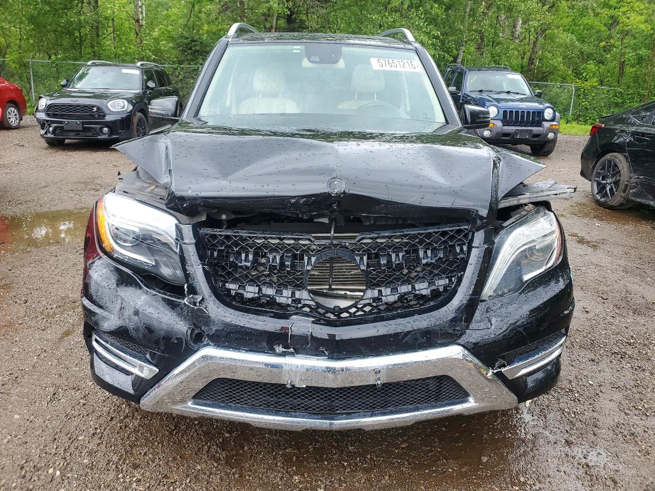 2015 Mercedes-benz Glk 250 Bluetec Black vin: WDCGG0EB7FG356377