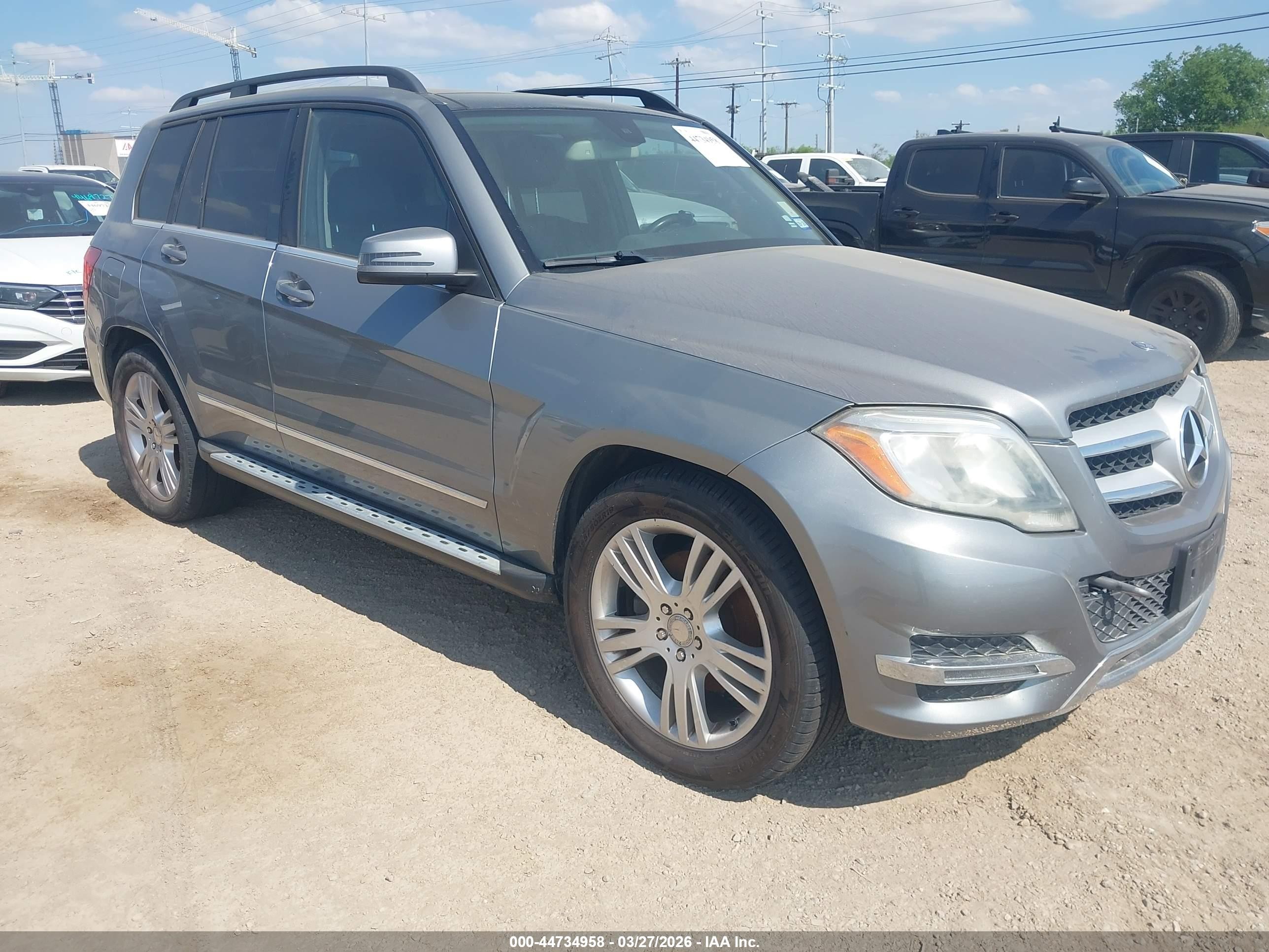 2015 Mercedes-benz Glk 250 Bluetec 4matic Gray vin: WDCGG0EB7FG402810