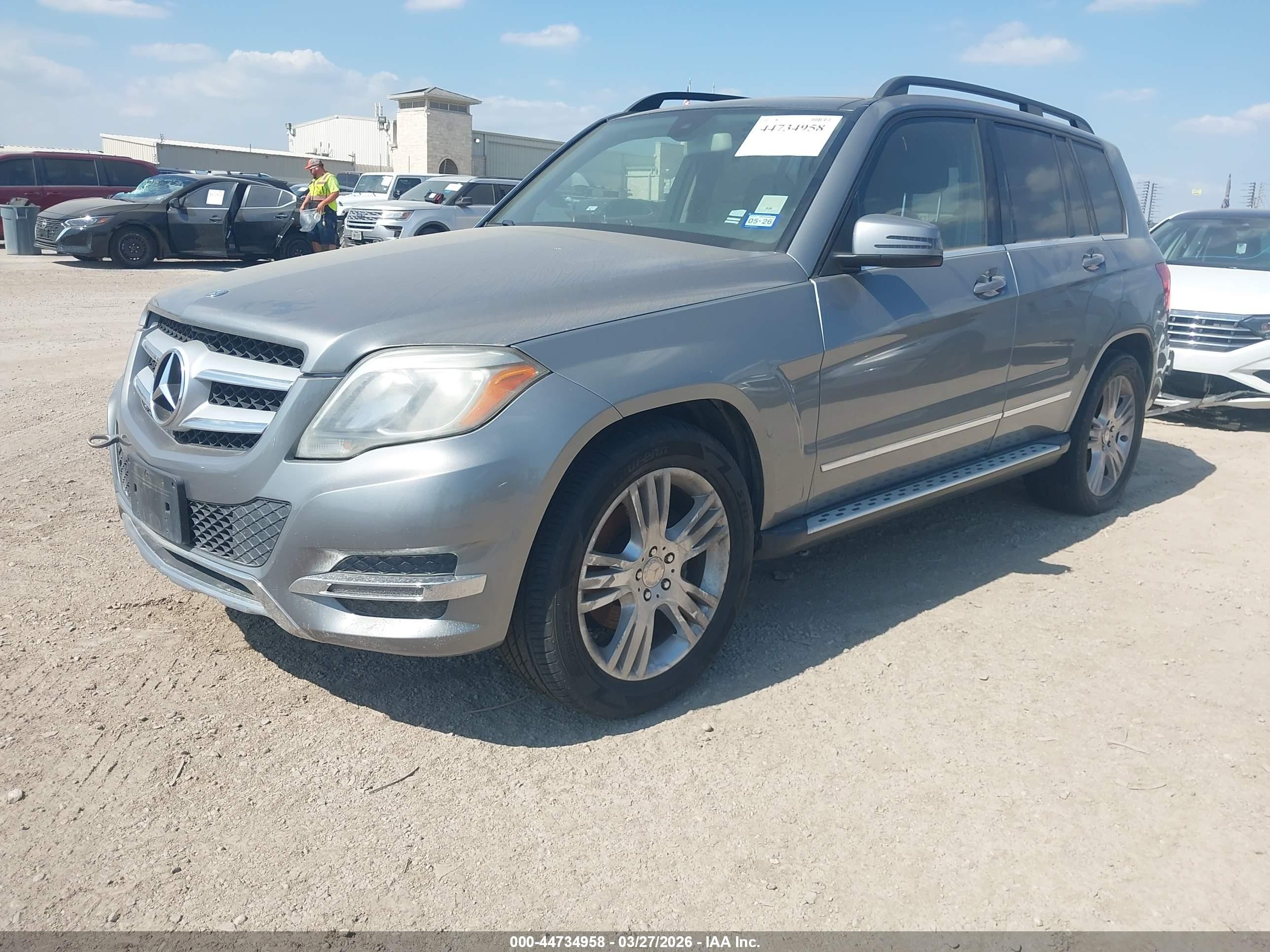 2015 Mercedes-benz Glk 250 Bluetec 4matic Gray vin: WDCGG0EB7FG402810