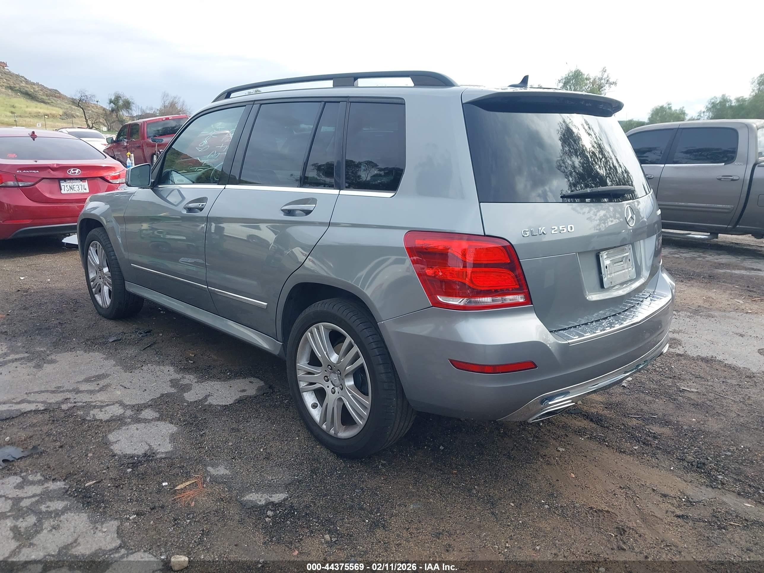 2015 Mercedes-benz Glk 250 Bluetec 4matic Silver vin: WDCGG0EB7FG403780