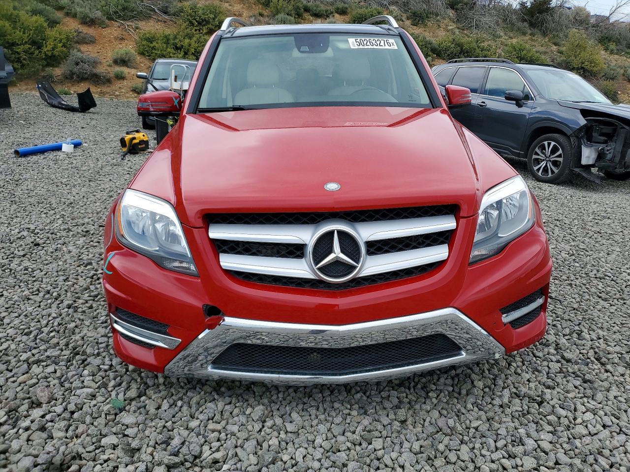 2015 Mercedes-benz Glk 250 Bluetec Red vin: WDCGG0EB7FG419574
