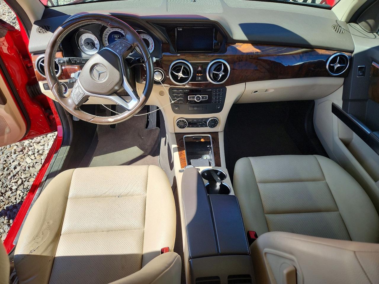 2015 Mercedes-benz Glk 250 Bluetec Red vin: WDCGG0EB7FG419574