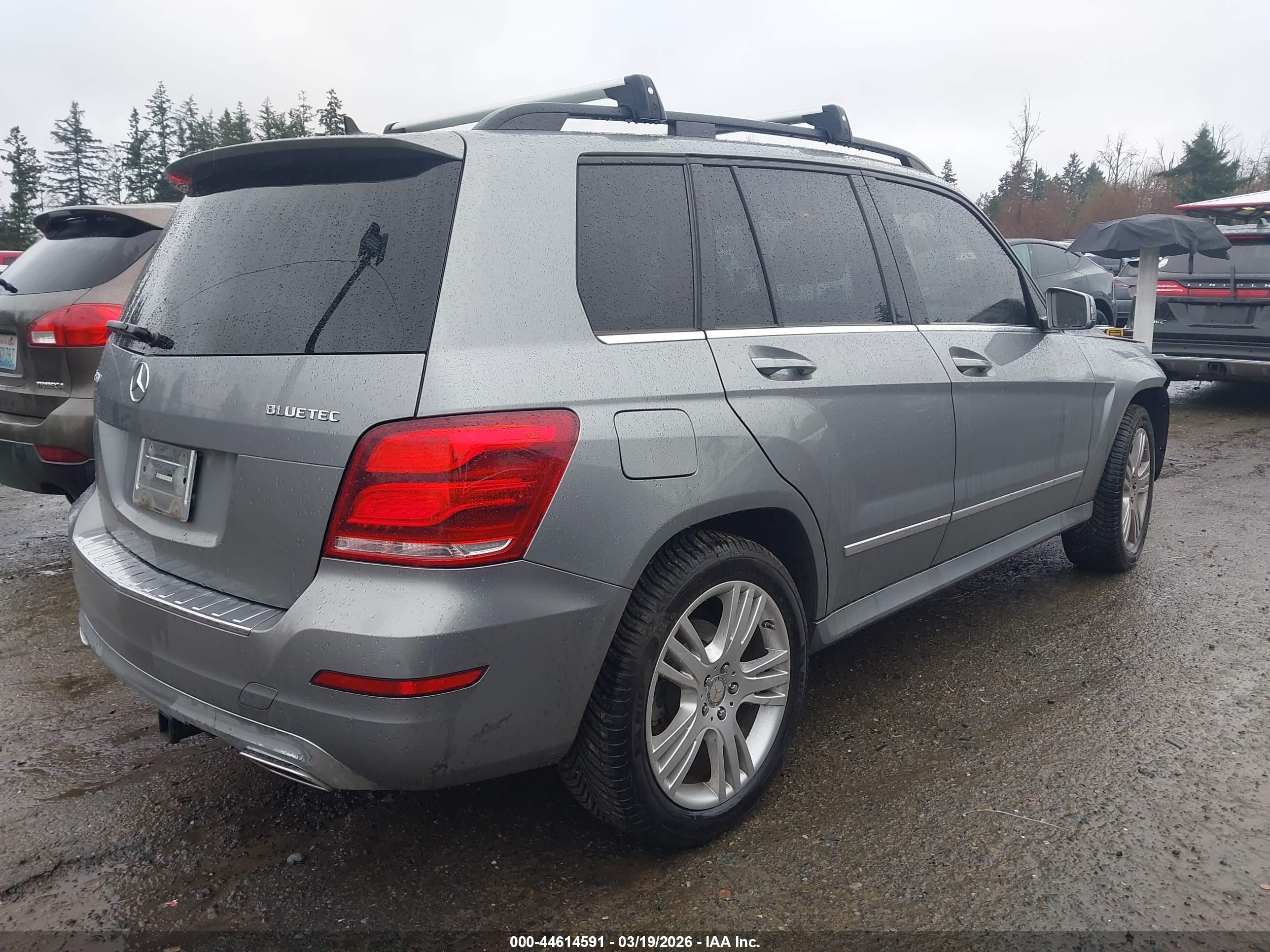 2015 Mercedes-benz Glk 250 Bluetec 4matic Silver vin: WDCGG0EB7FG423947