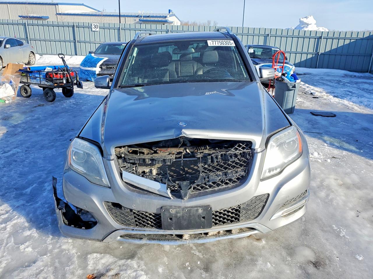 2015 Mercedes-benz Glk 250 Bluetec Silver vin: WDCGG0EB7FG425357