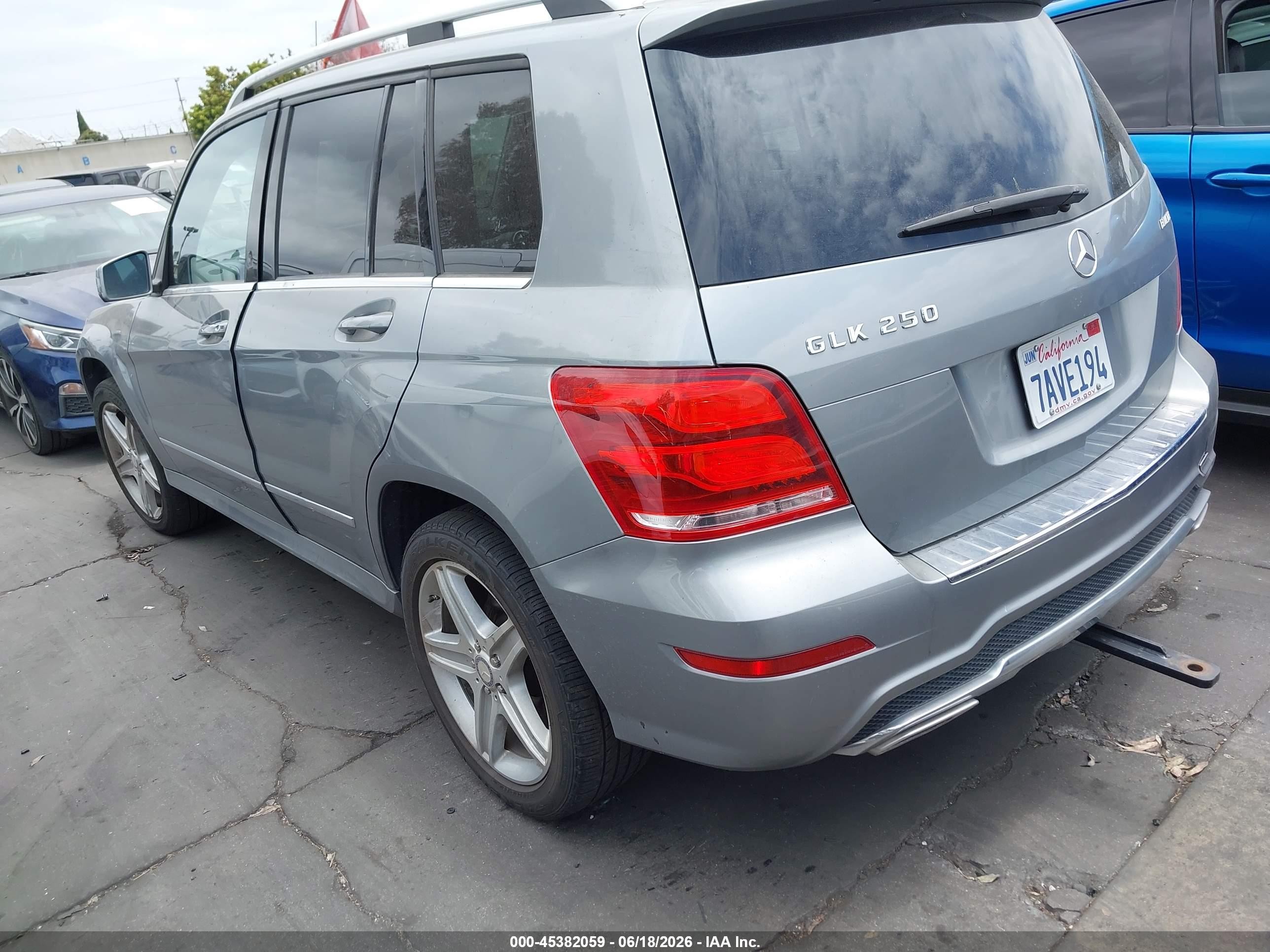 2013 Mercedes-benz Glk 250 Bluetec 4matic Серый vin: WDCGG0EB8DG097413