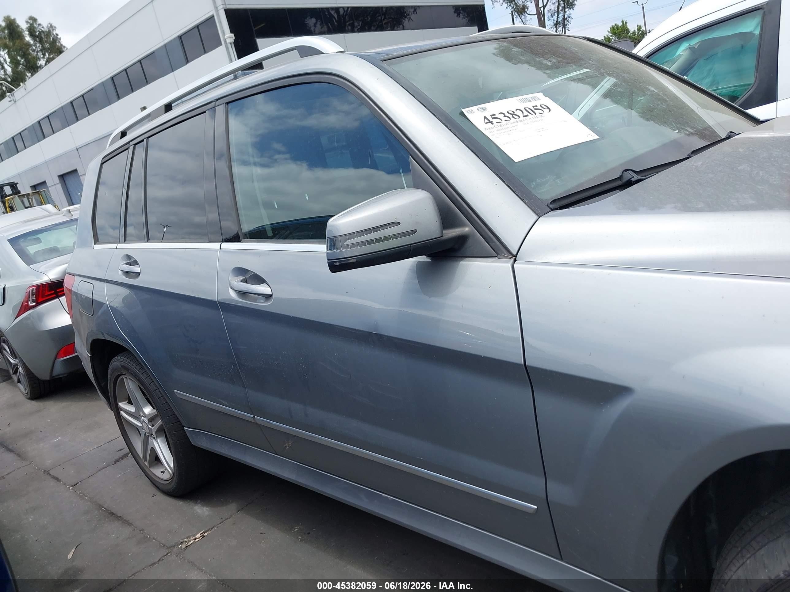 2013 Mercedes-benz Glk 250 Bluetec 4matic Серый vin: WDCGG0EB8DG097413