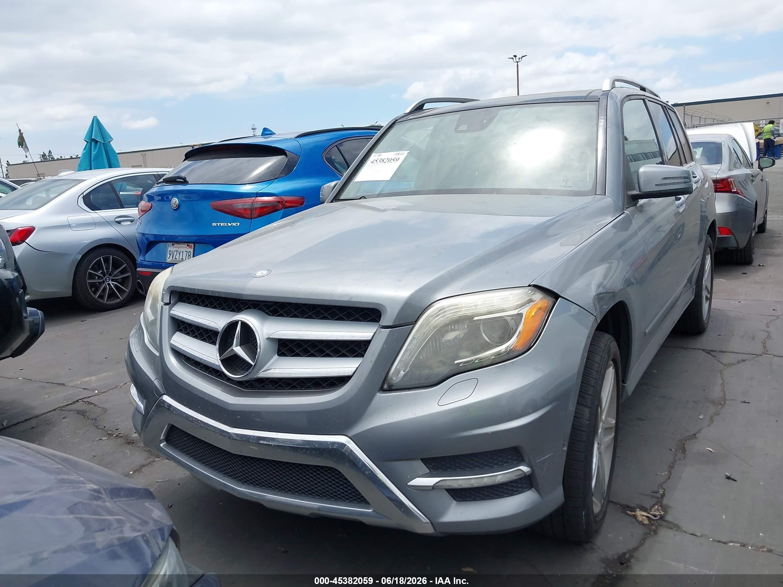 2013 Mercedes-benz Glk 250 Bluetec 4matic Серый vin: WDCGG0EB8DG097413