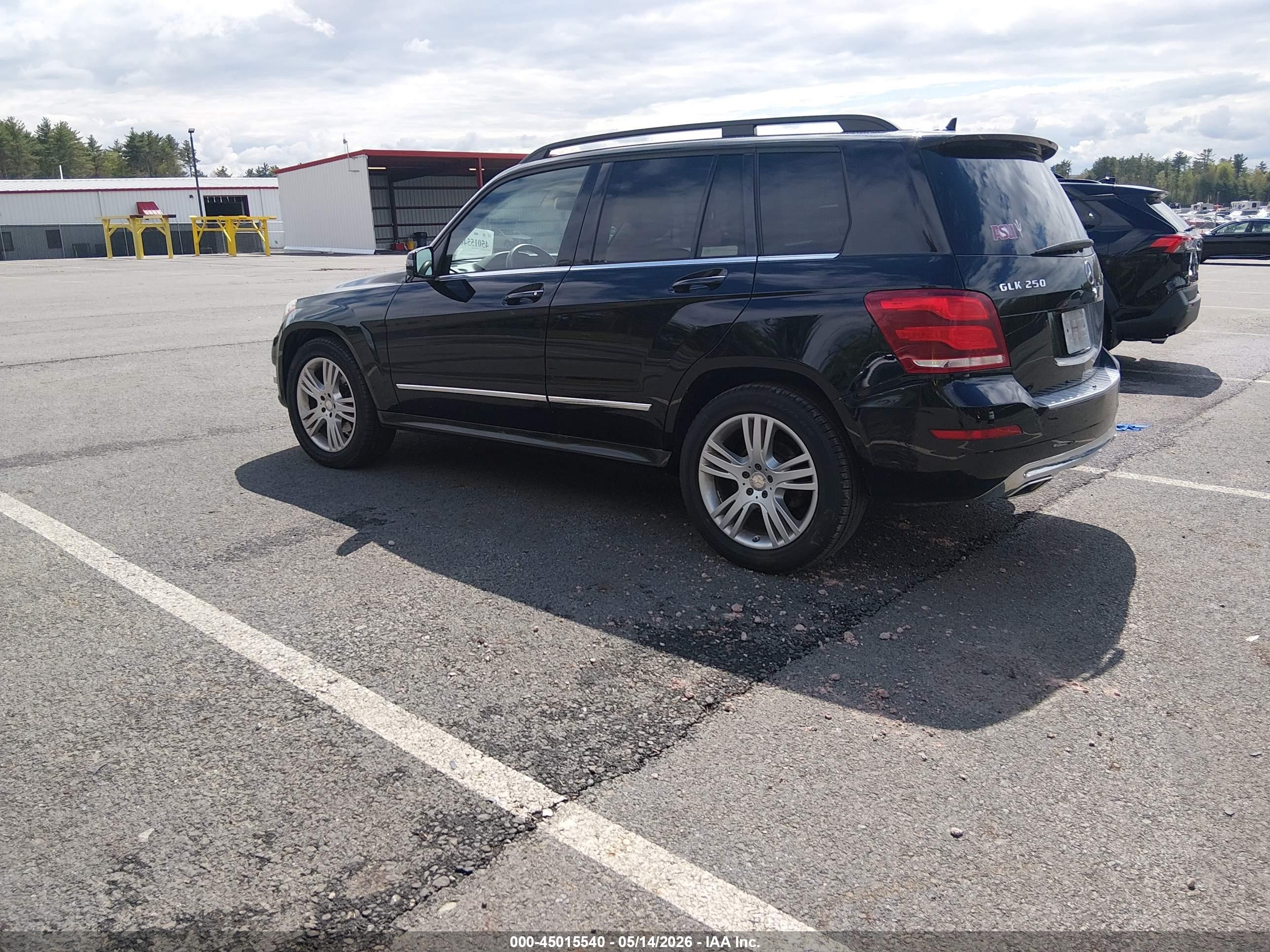 2014 Mercedes-benz Glk 250 Bluetec 4matic Black vin: WDCGG0EB8EG255556