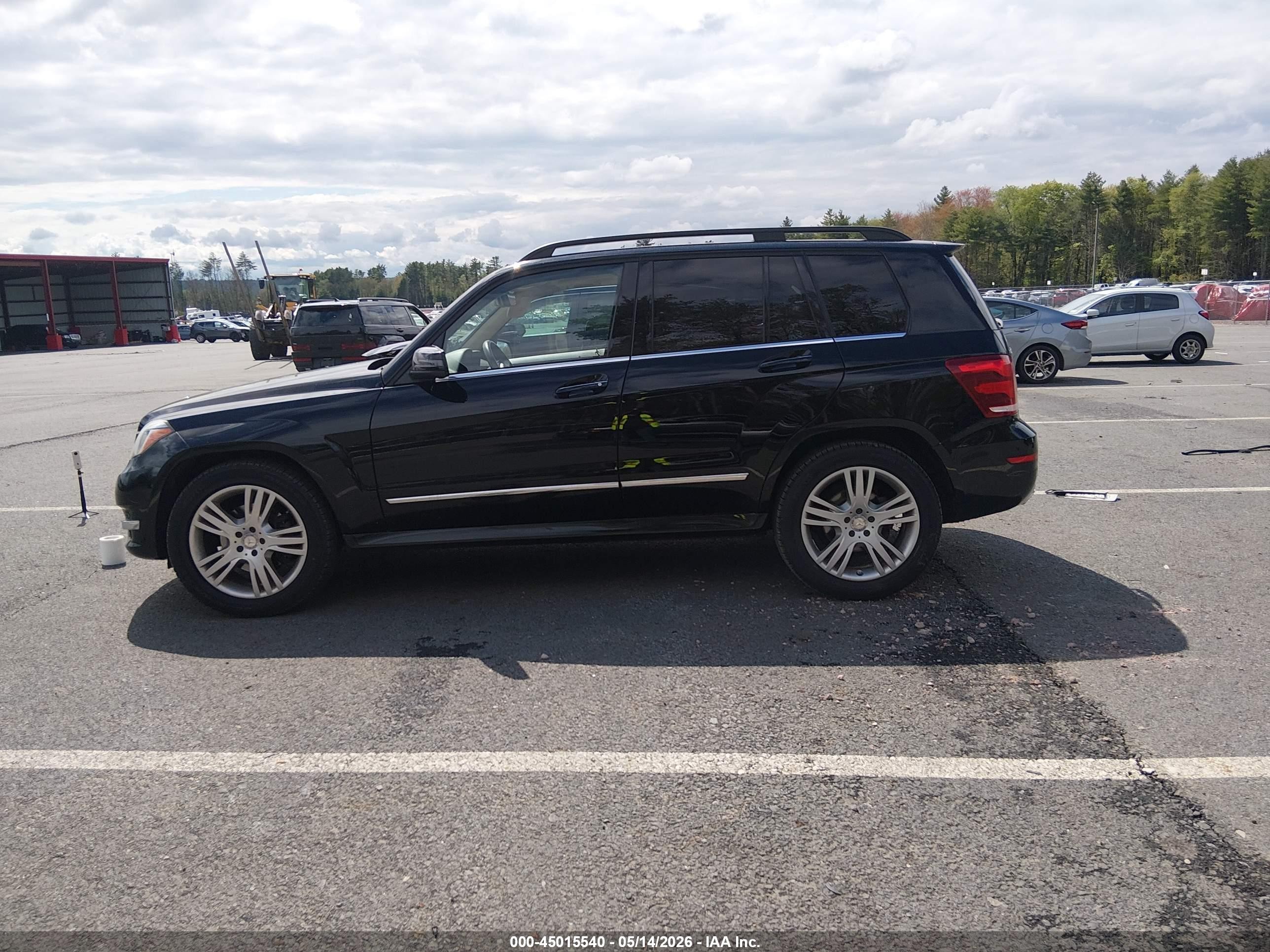 2014 Mercedes-benz Glk 250 Bluetec 4matic Black vin: WDCGG0EB8EG255556