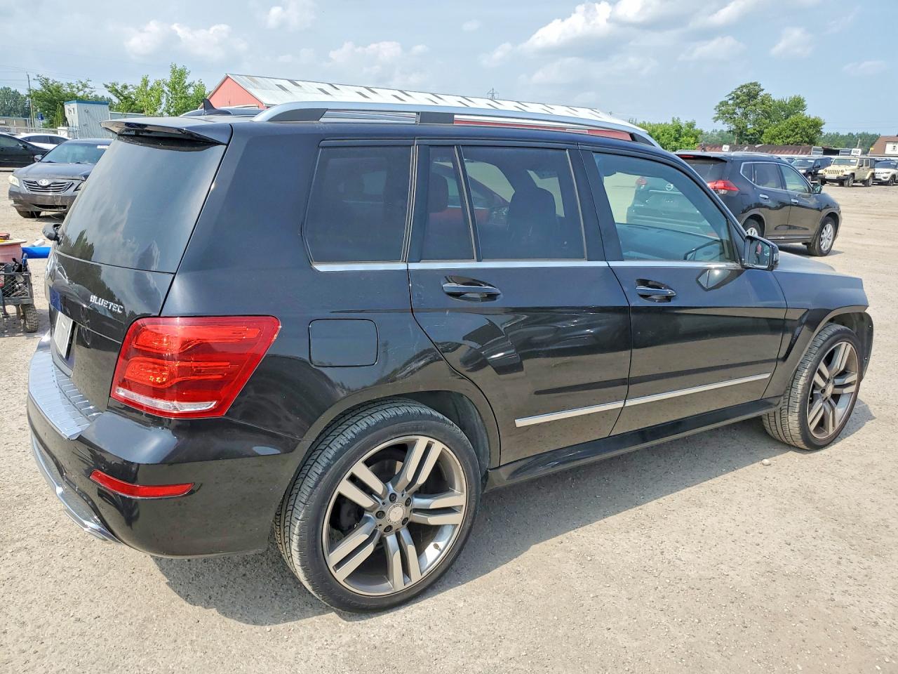 2015 Mercedes-benz Glk 250 Bluetec Black vin: WDCGG0EB8FG384527