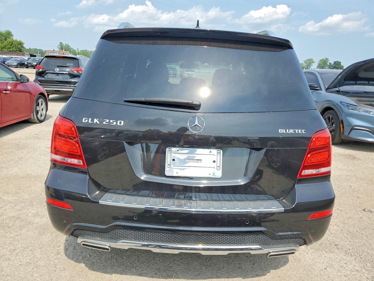 2015 Mercedes-benz Glk 250 Bluetec Black vin: WDCGG0EB8FG384527
