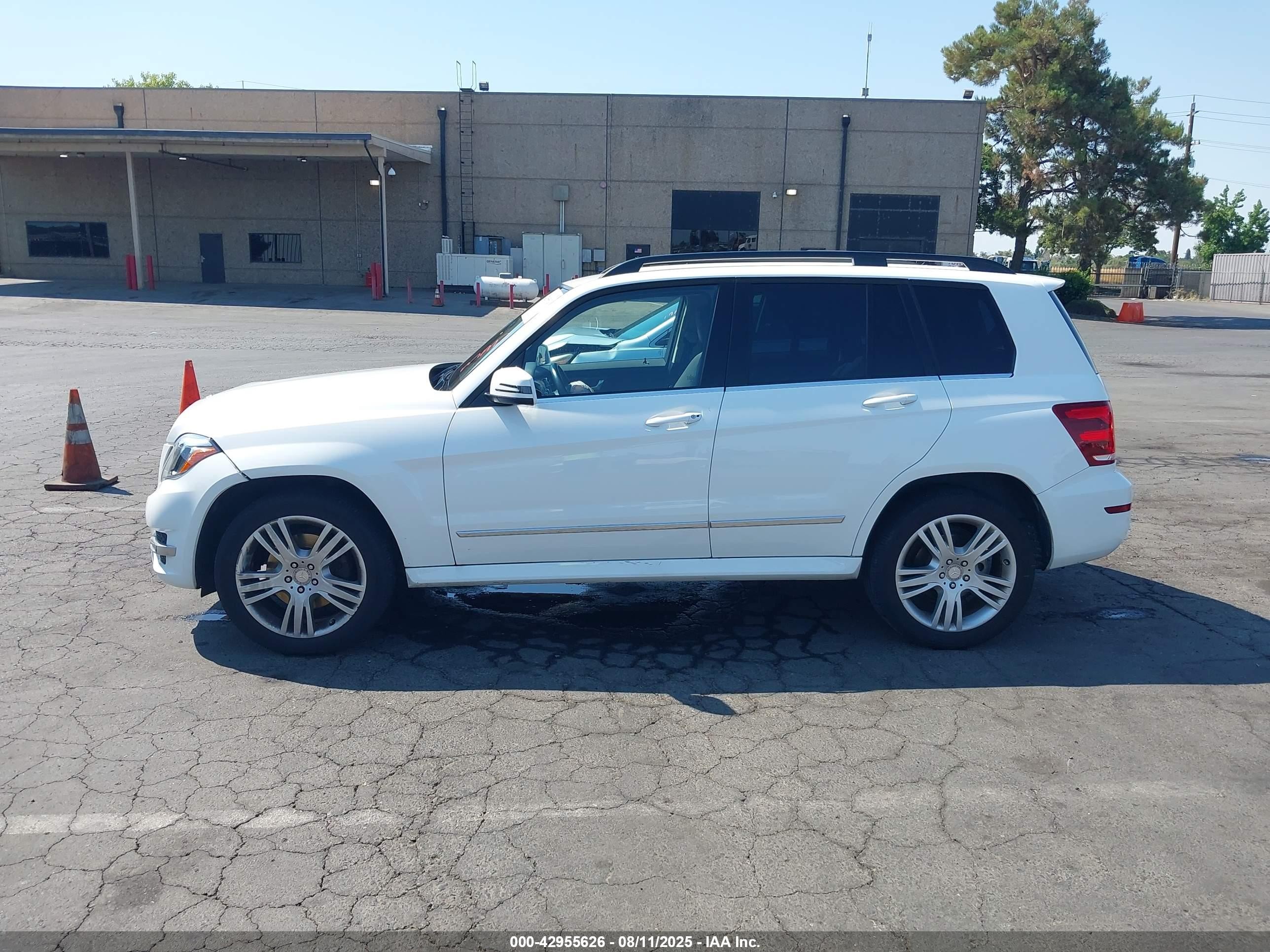 2015 Mercedes-benz Glk 250 Bluetec 4matic White vin: WDCGG0EB8FG435105
