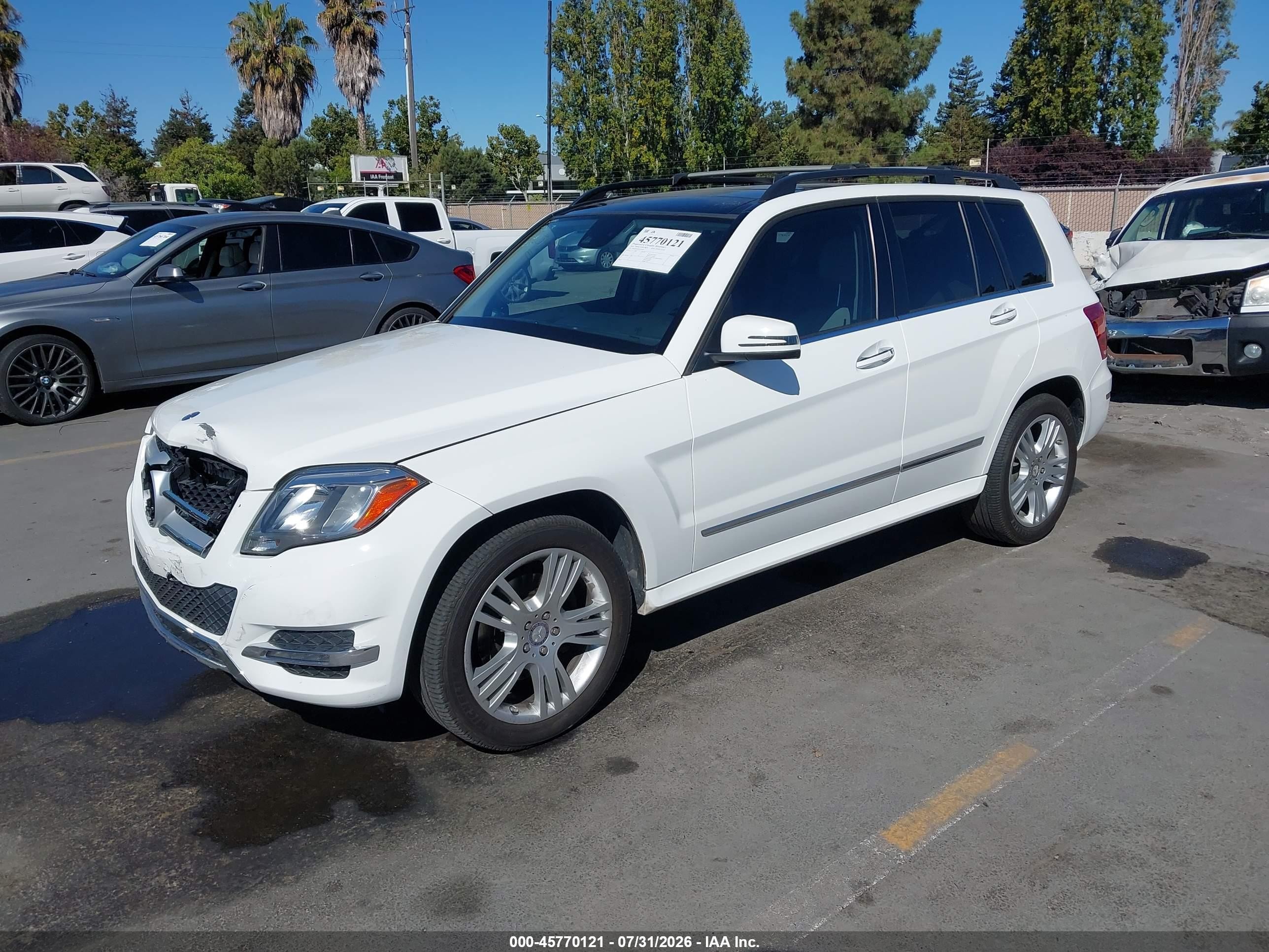 2014 Mercedes-benz Glk 250 Bluetec 4matic Белый vin: WDCGG0EB9EG269997