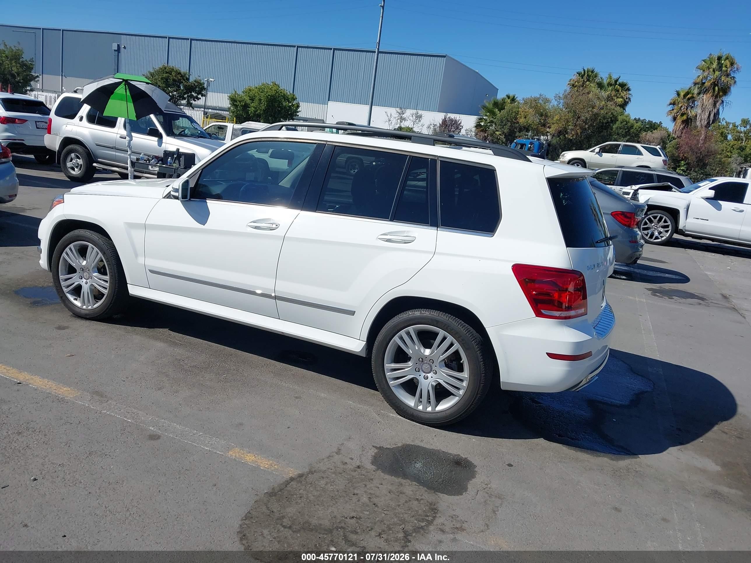 2014 Mercedes-benz Glk 250 Bluetec 4matic Белый vin: WDCGG0EB9EG269997