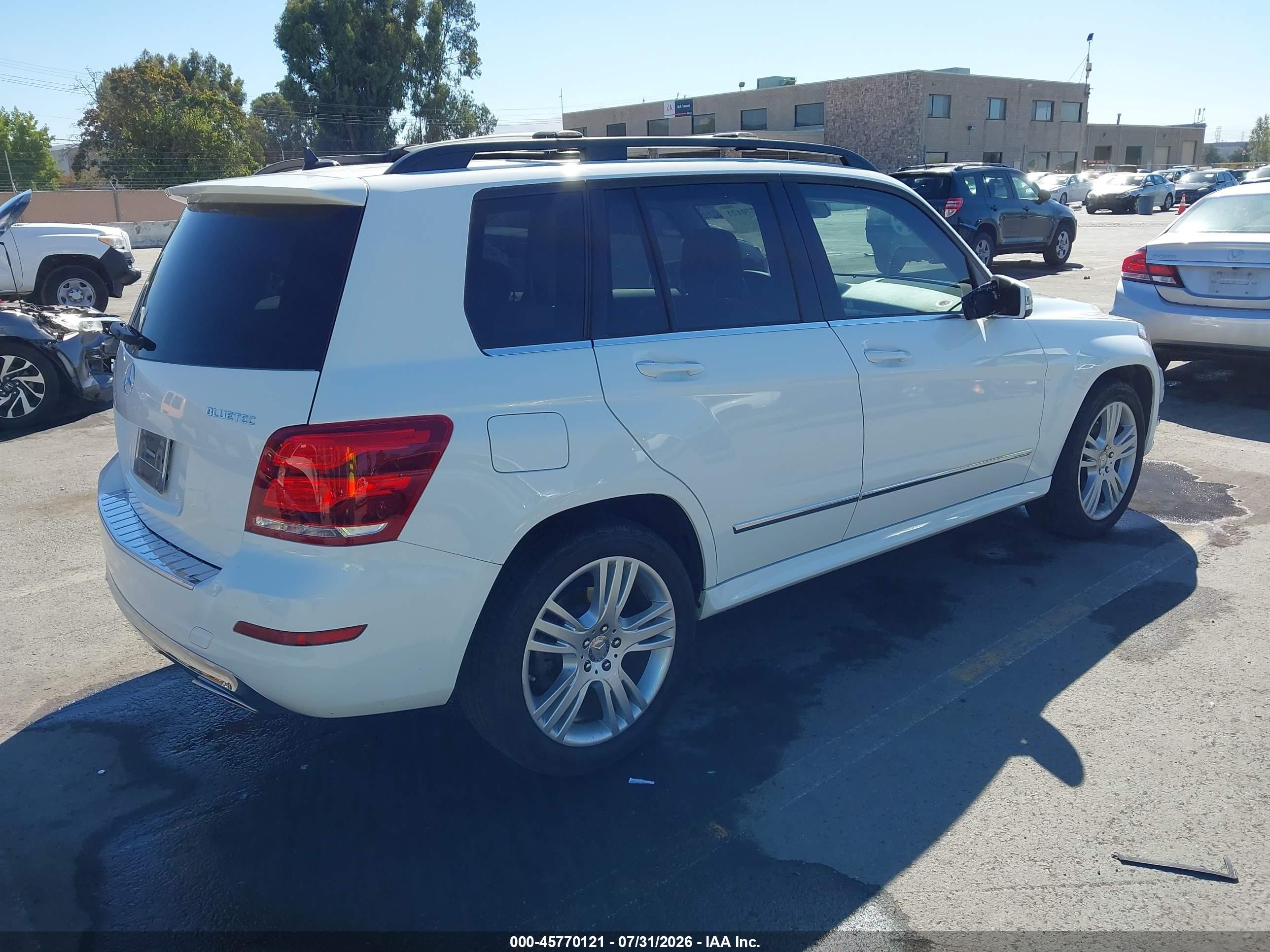 2014 Mercedes-benz Glk 250 Bluetec 4matic Белый vin: WDCGG0EB9EG269997