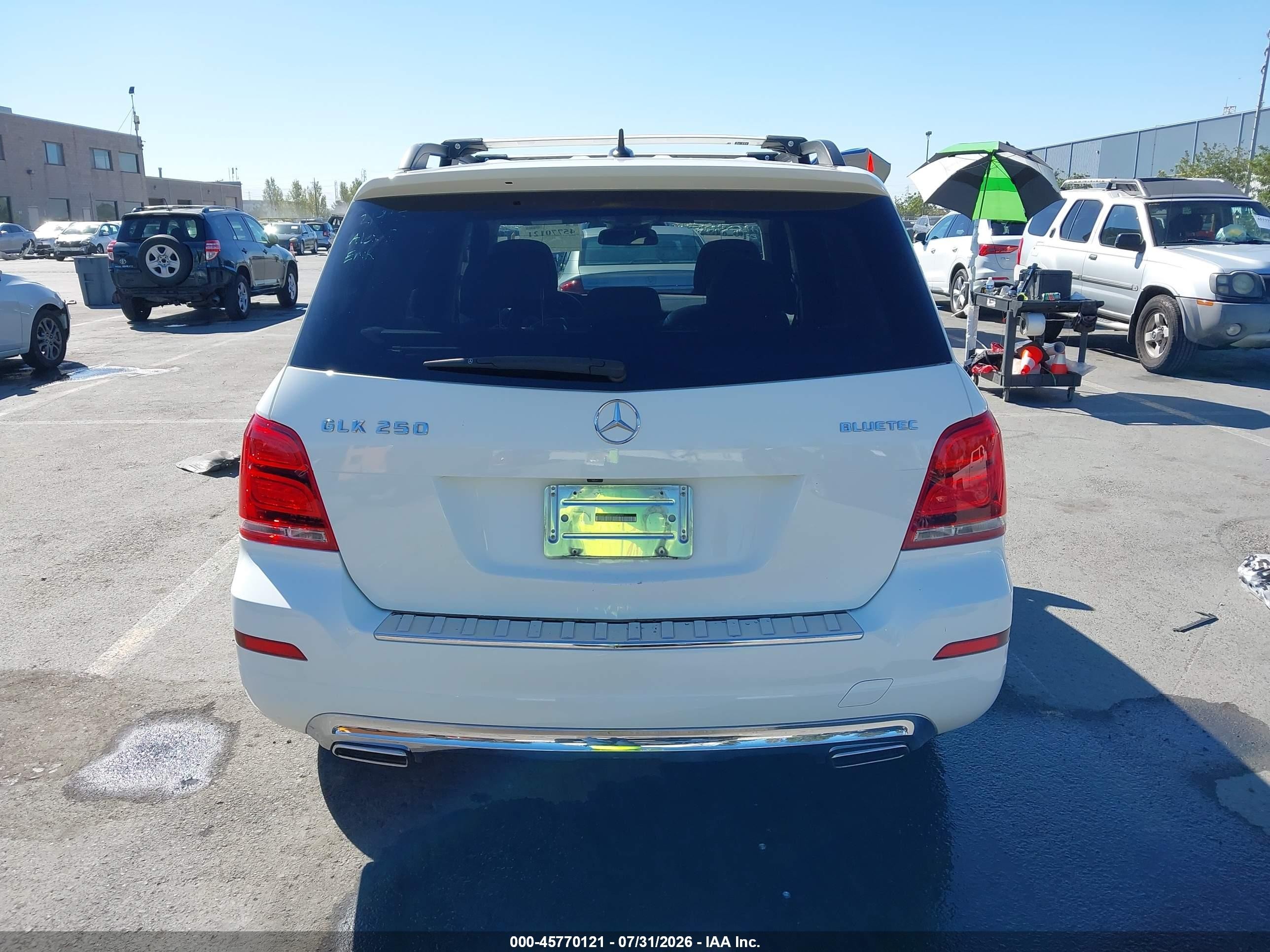 2014 Mercedes-benz Glk 250 Bluetec 4matic Белый vin: WDCGG0EB9EG269997