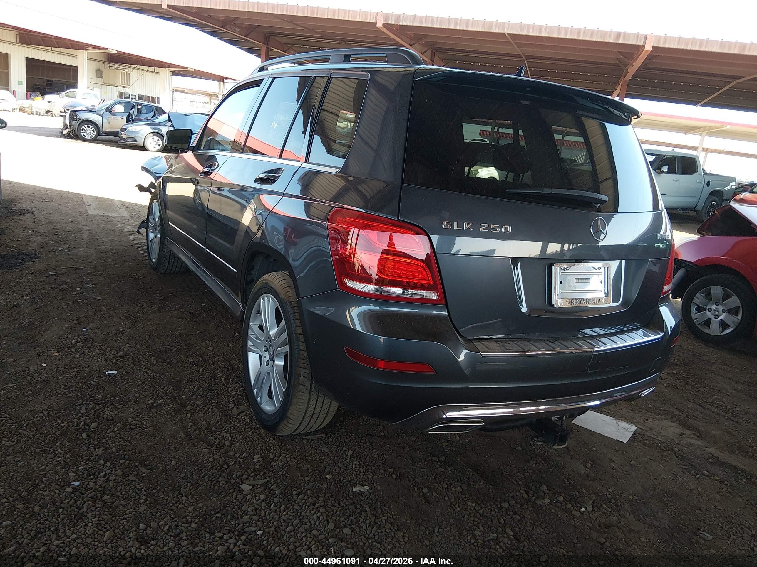 2015 Mercedes-benz Glk 250 Bluetec 4matic Gray vin: WDCGG0EB9FG337720