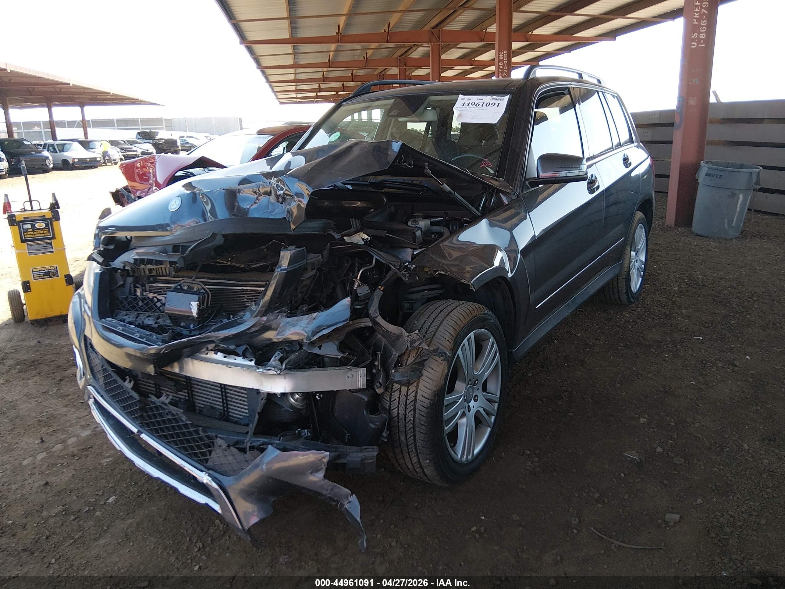 2015 Mercedes-benz Glk 250 Bluetec 4matic Gray vin: WDCGG0EB9FG337720