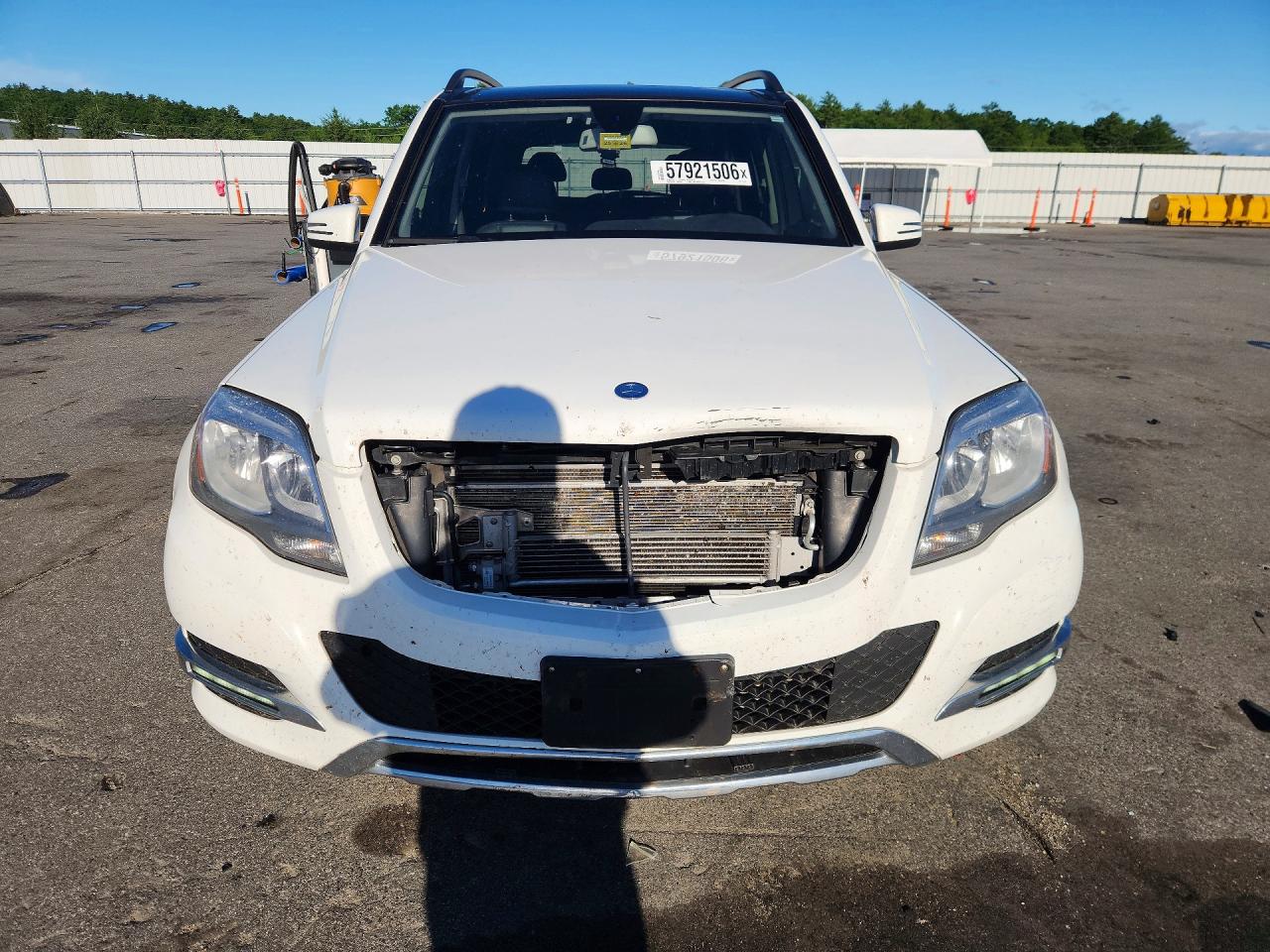 2015 Mercedes-benz Glk 250 Bluetec White vin: WDCGG0EB9FG373102