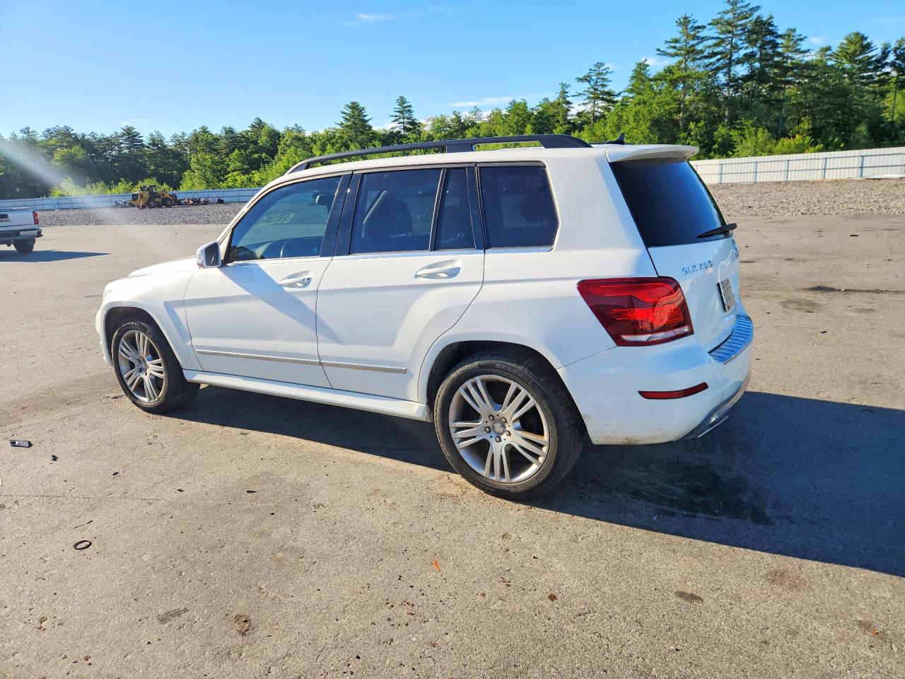 2015 Mercedes-benz Glk 250 Bluetec White vin: WDCGG0EB9FG373102