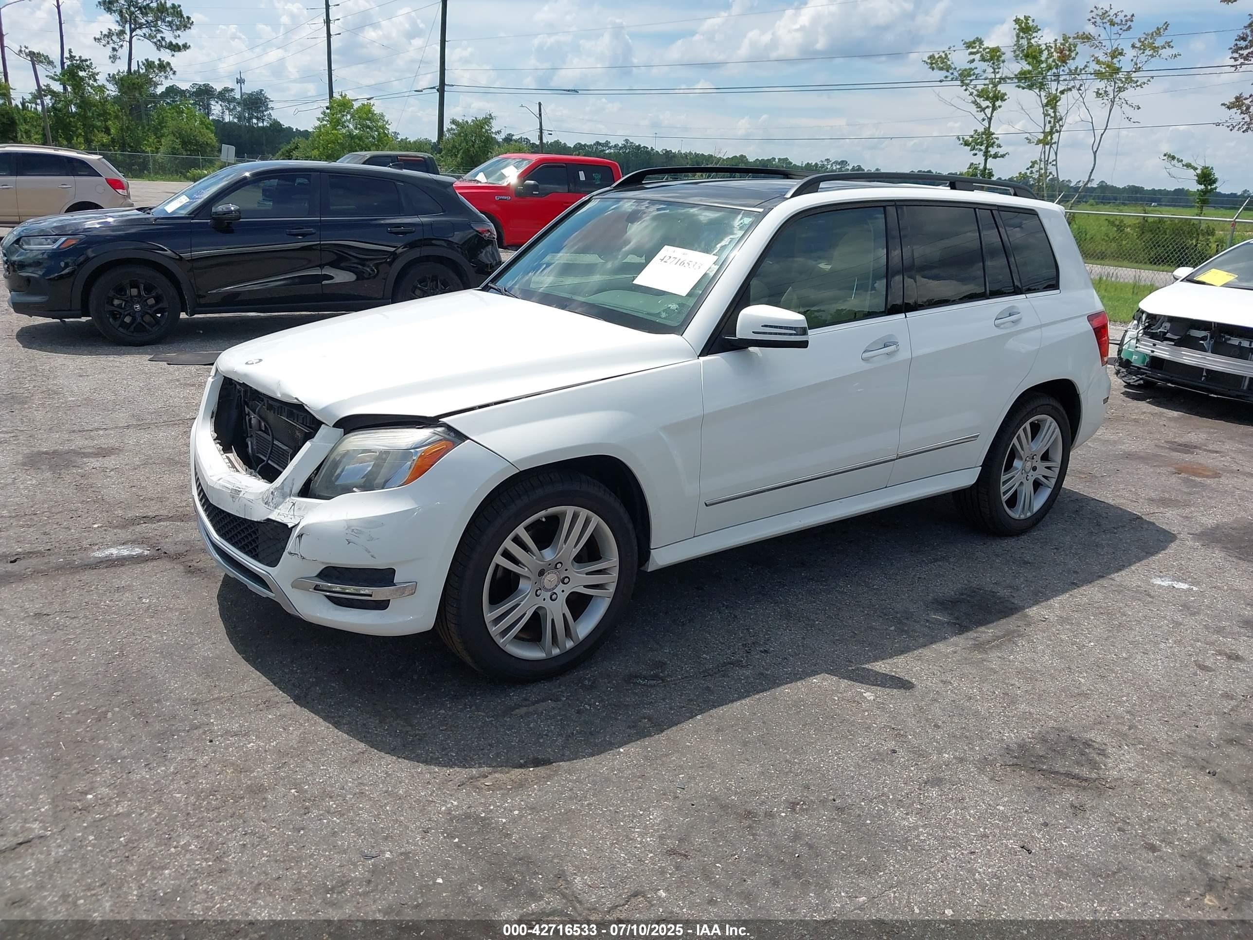 2015 Mercedes-benz Glk 250 Bluetec 4matic Белый vin: WDCGG0EB9FG377084