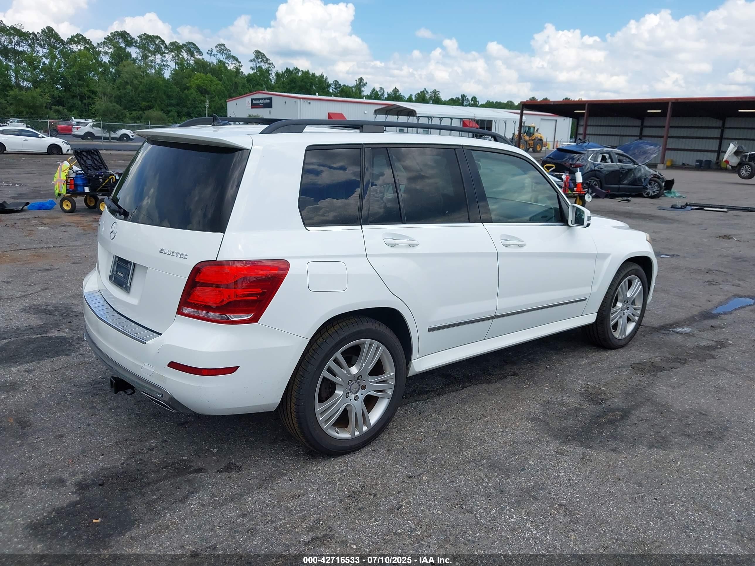 2015 Mercedes-benz Glk 250 Bluetec 4matic Белый vin: WDCGG0EB9FG377084
