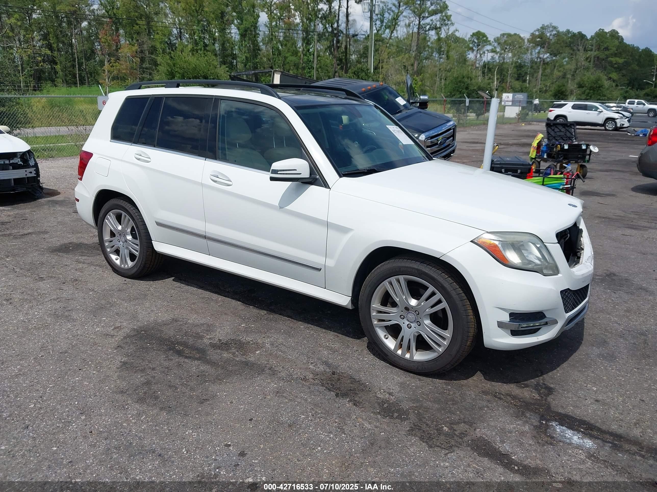 2015 Mercedes-benz Glk 250 Bluetec 4matic White vin: WDCGG0EB9FG377084