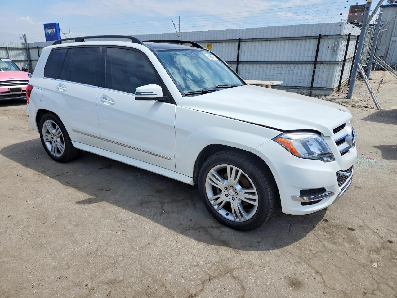 2014 Mercedes-benz Glk 250 Bluetec White vin: WDCGG0EBXEG310024
