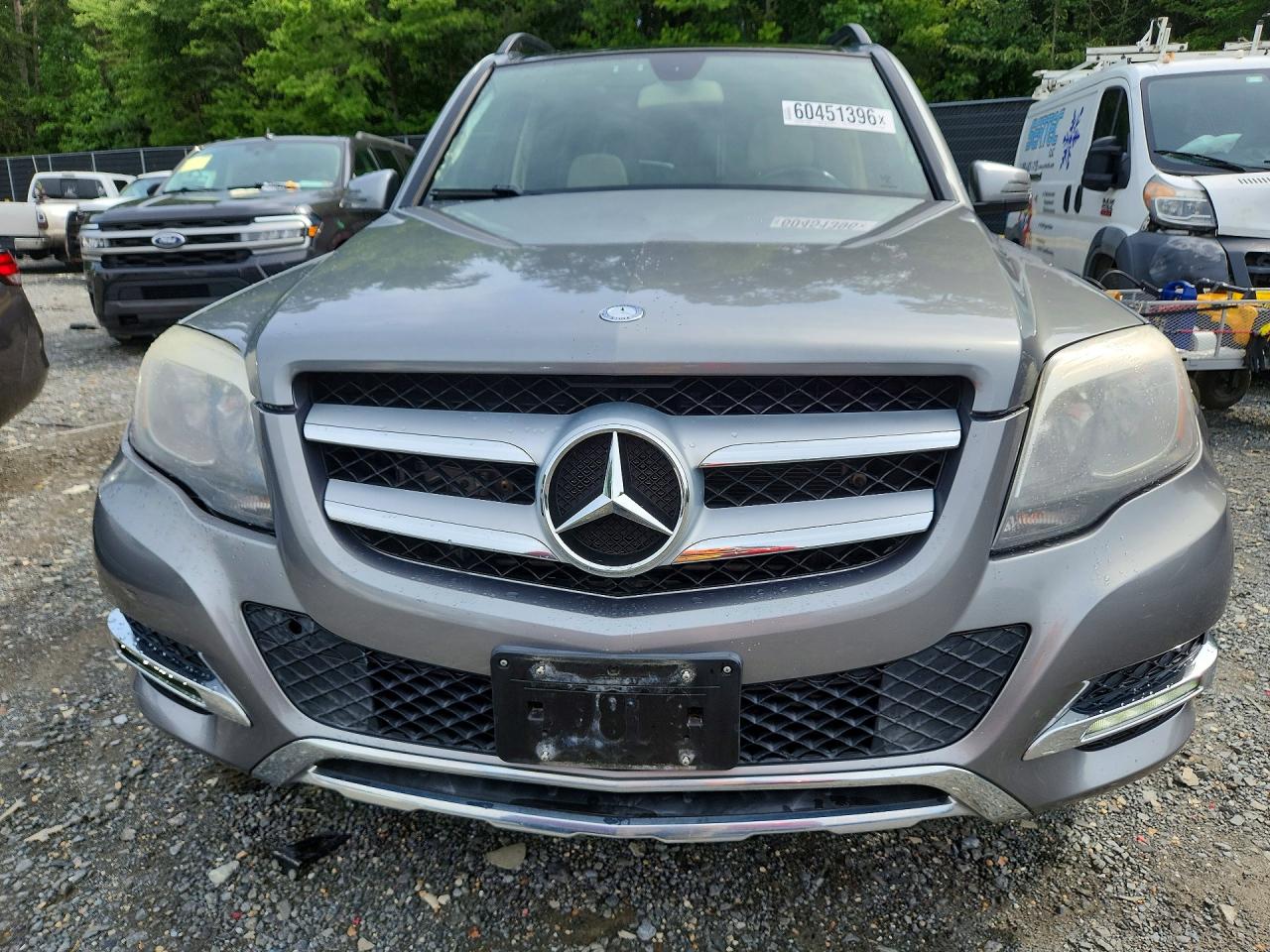 2015 Mercedes-benz Glk 250 Bluetec Silver vin: WDCGG0EBXFG374694