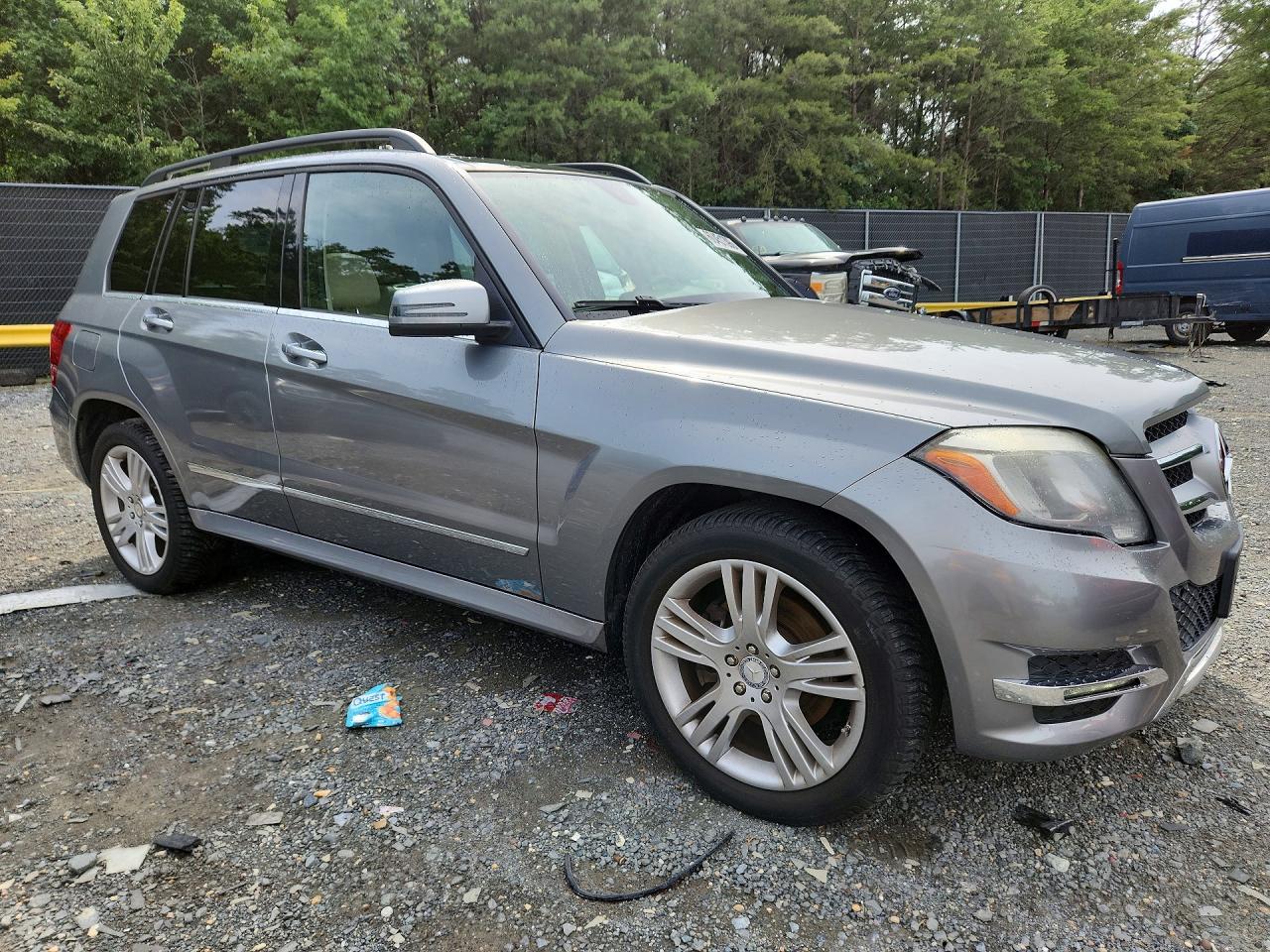 2015 Mercedes-benz Glk 250 Bluetec Silver vin: WDCGG0EBXFG374694