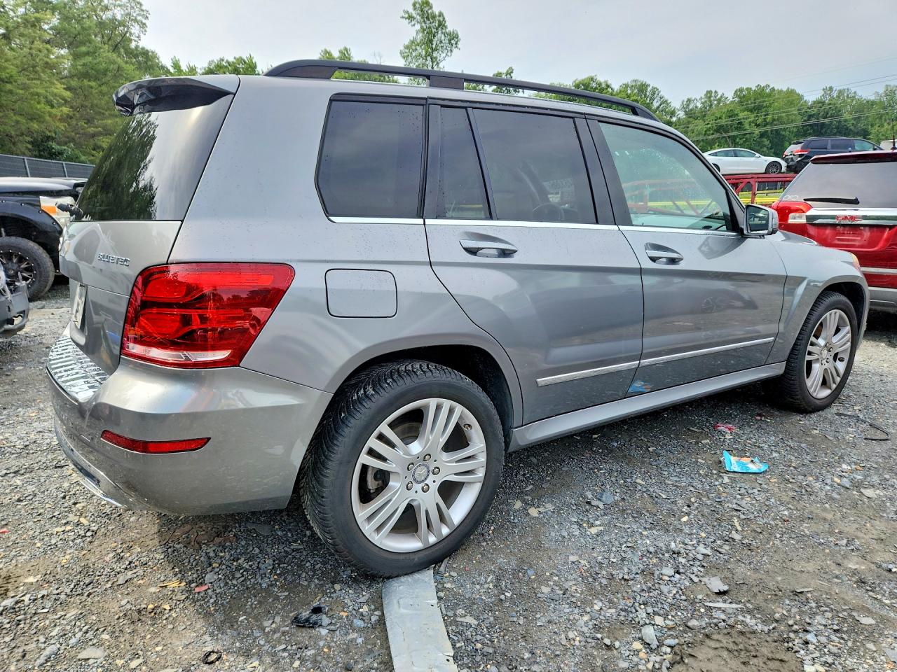 2015 Mercedes-benz Glk 250 Bluetec Silver vin: WDCGG0EBXFG374694