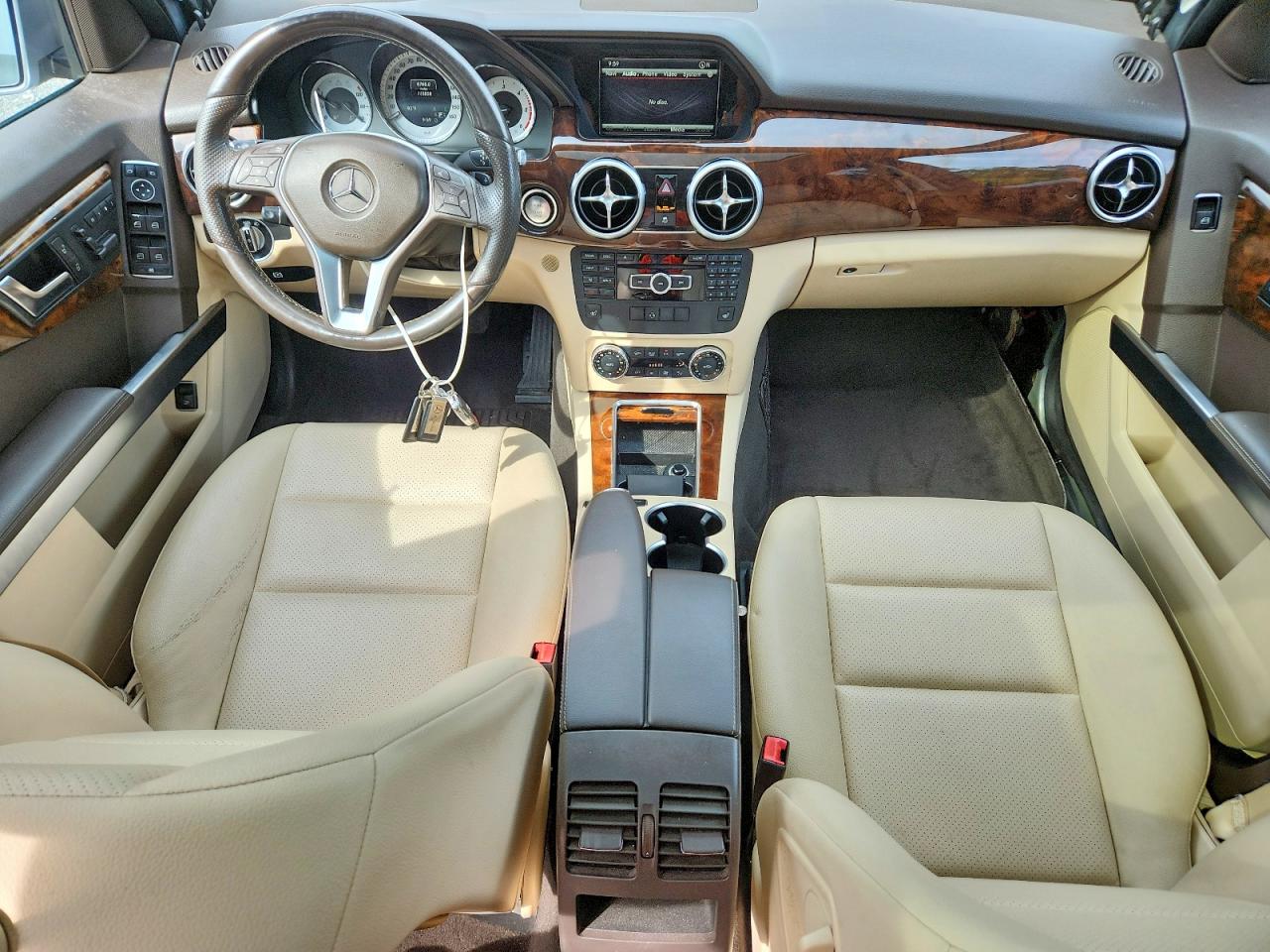 2015 Mercedes-benz Glk 250 Bluetec Silver vin: WDCGG0EBXFG374694