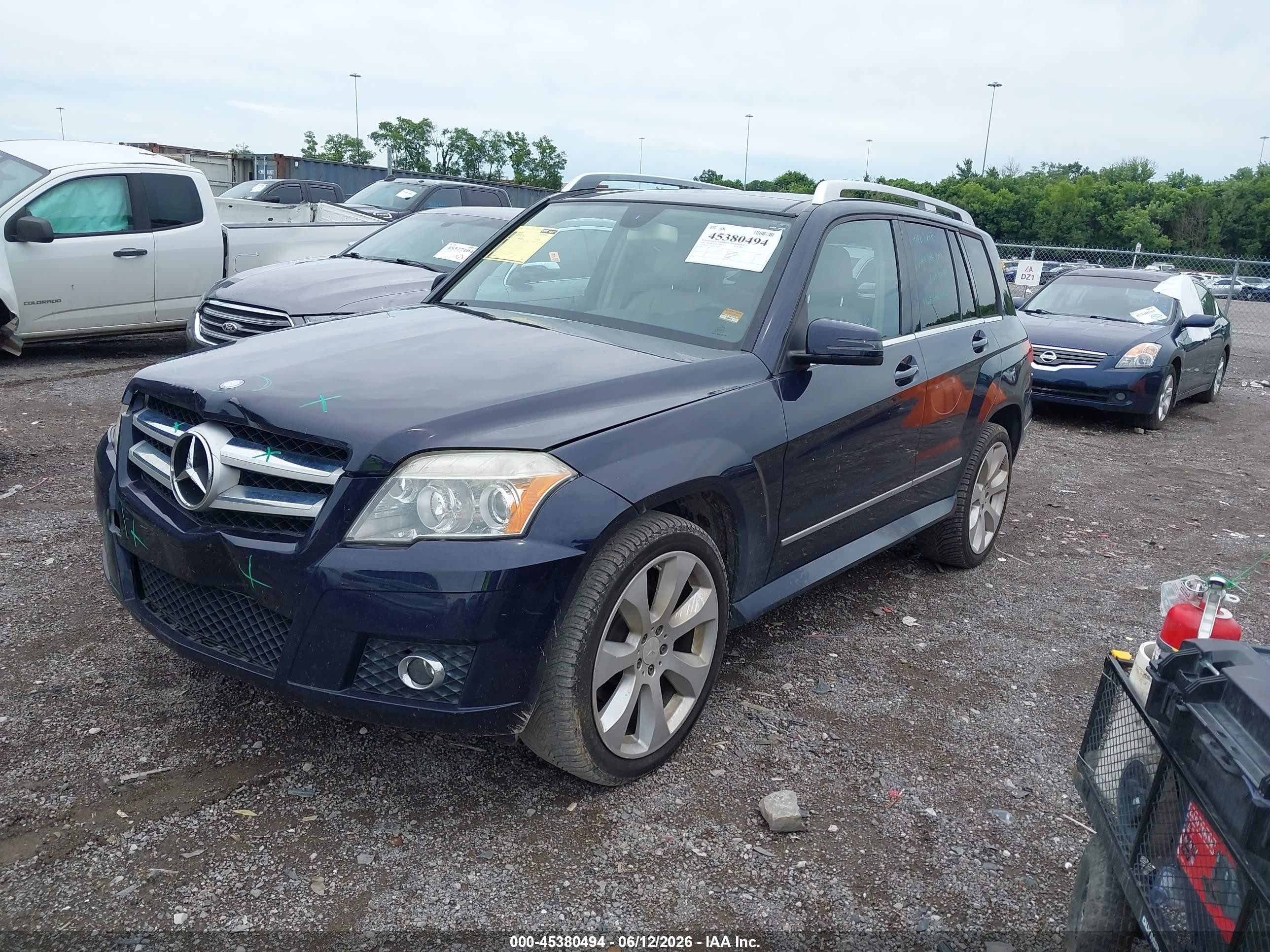 2010 Mercedes-benz Glk 350   Черный vin: WDCGG5GB0AF337615