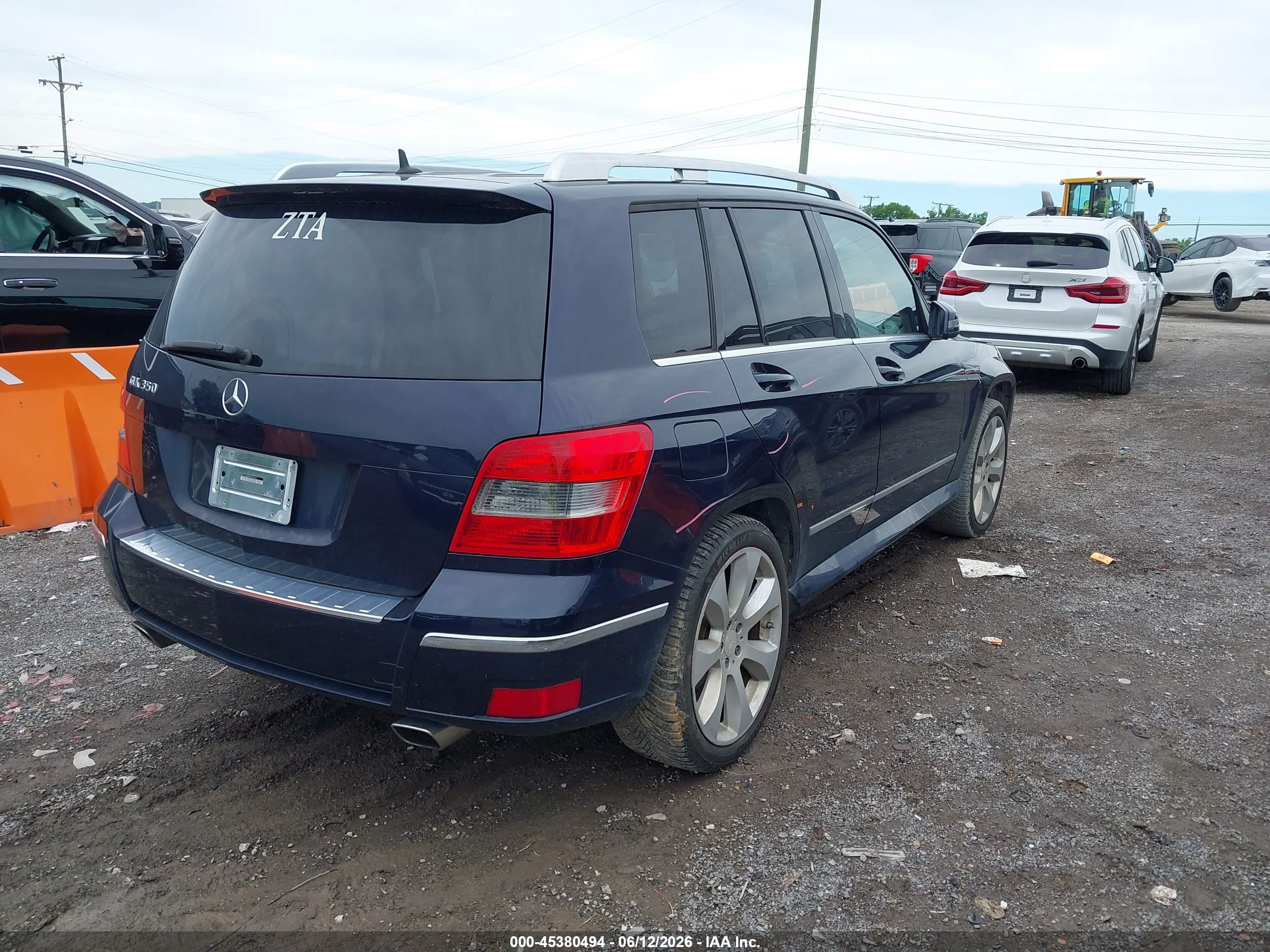 2010 Mercedes-benz Glk 350   Черный vin: WDCGG5GB0AF337615