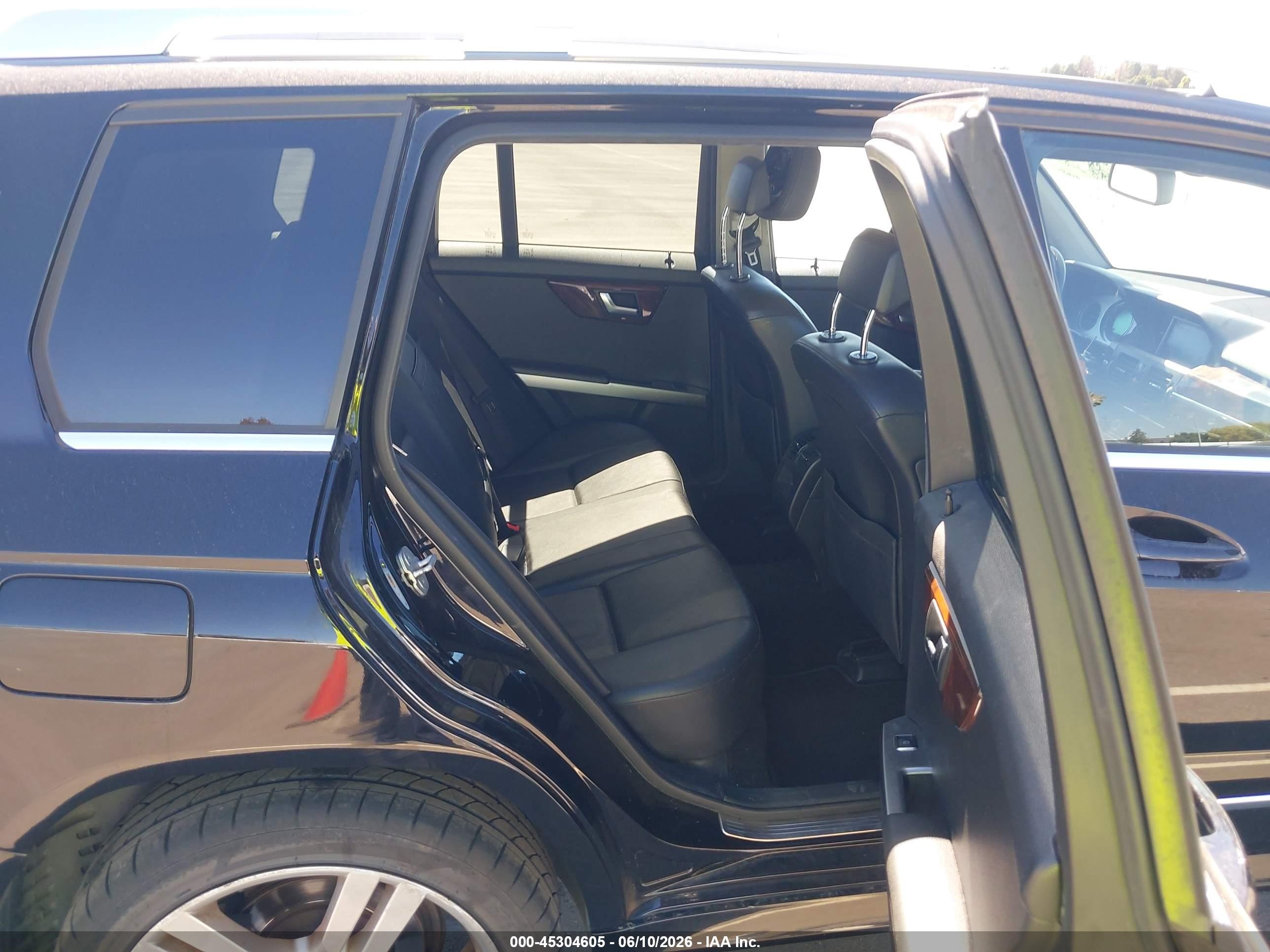 2012 Mercedes-benz Glk 350   Black vin: WDCGG5GB0CF815051