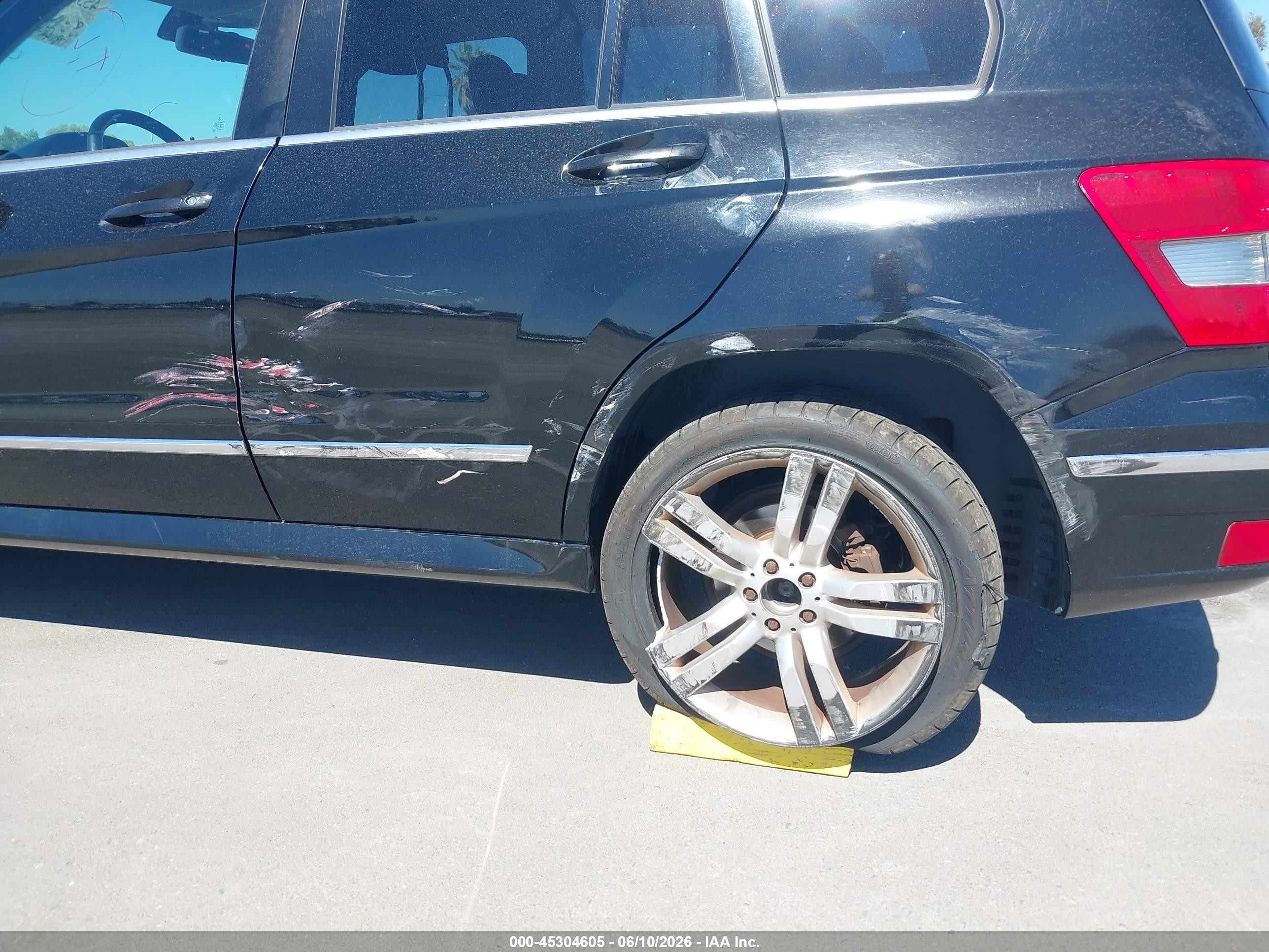 2012 Mercedes-benz Glk 350   Black vin: WDCGG5GB0CF815051