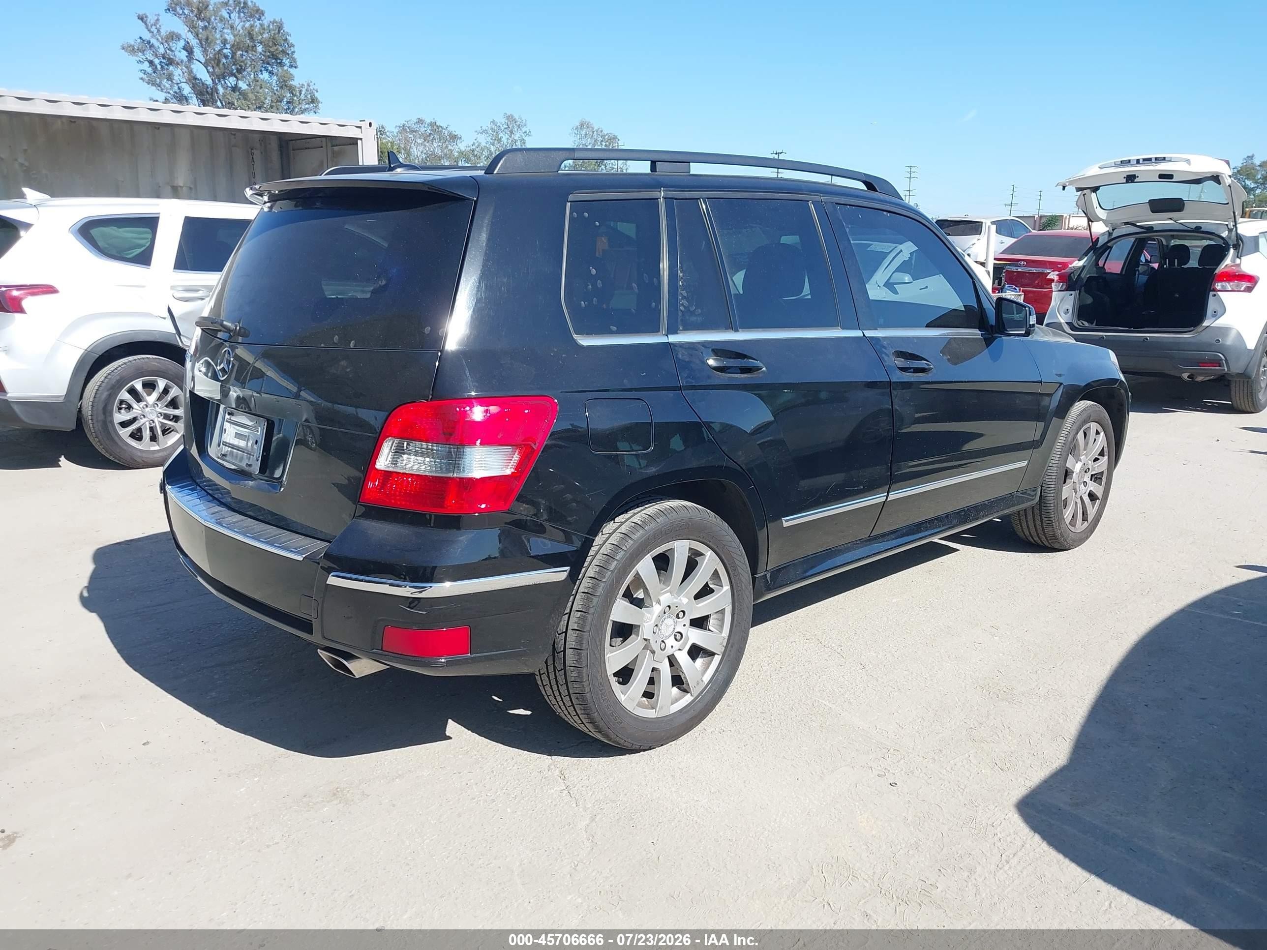 2012 Mercedes-benz Glk 350   Черный vin: WDCGG5GB0CF883785